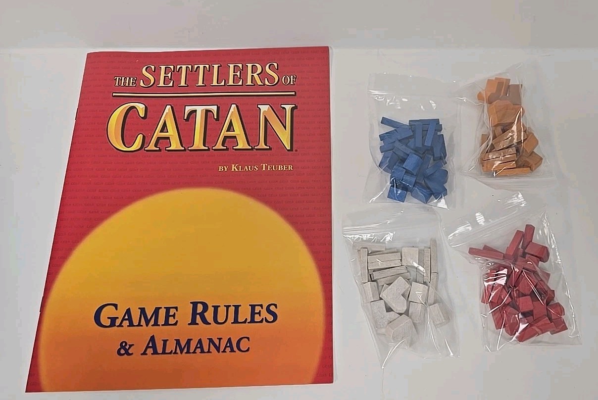 The Settlers Of Catan 3061, The Rivals For Catan 3131 &Catan Dice Game 3108 READ