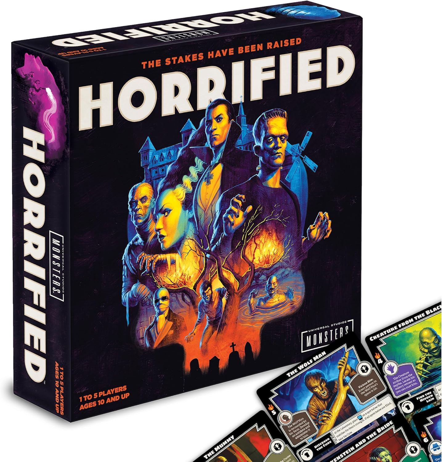 Ravensburger Horrified Games – Universal Monsters – Strategy Board Game – Boost