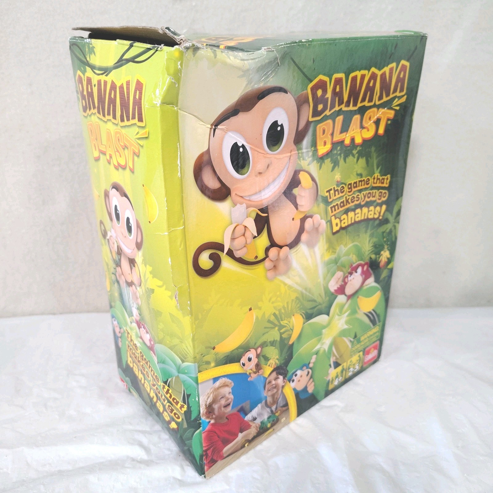 Banana Blast Game Goliath 2018 No Instructions Complete Ages 4 and Up Monkey Fun