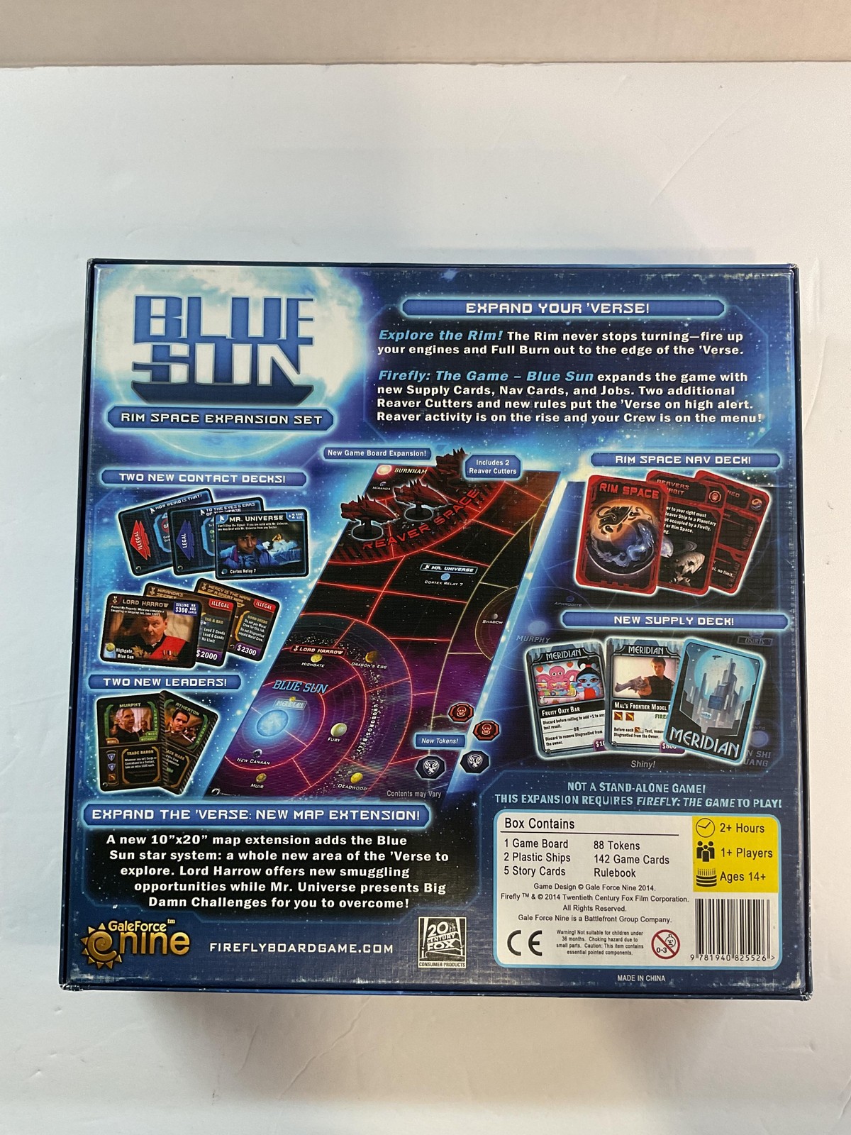 Gale Force Nine Firefly The Game Blue Sun Rim Board Game Extension Pack 2014