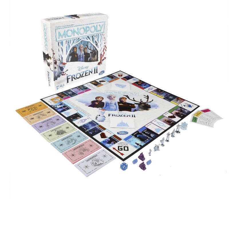 Disney Frozen 2 II Monopoly Board Game Hasbro Gaming Elsa Anna Olaf Kristoff NEW
