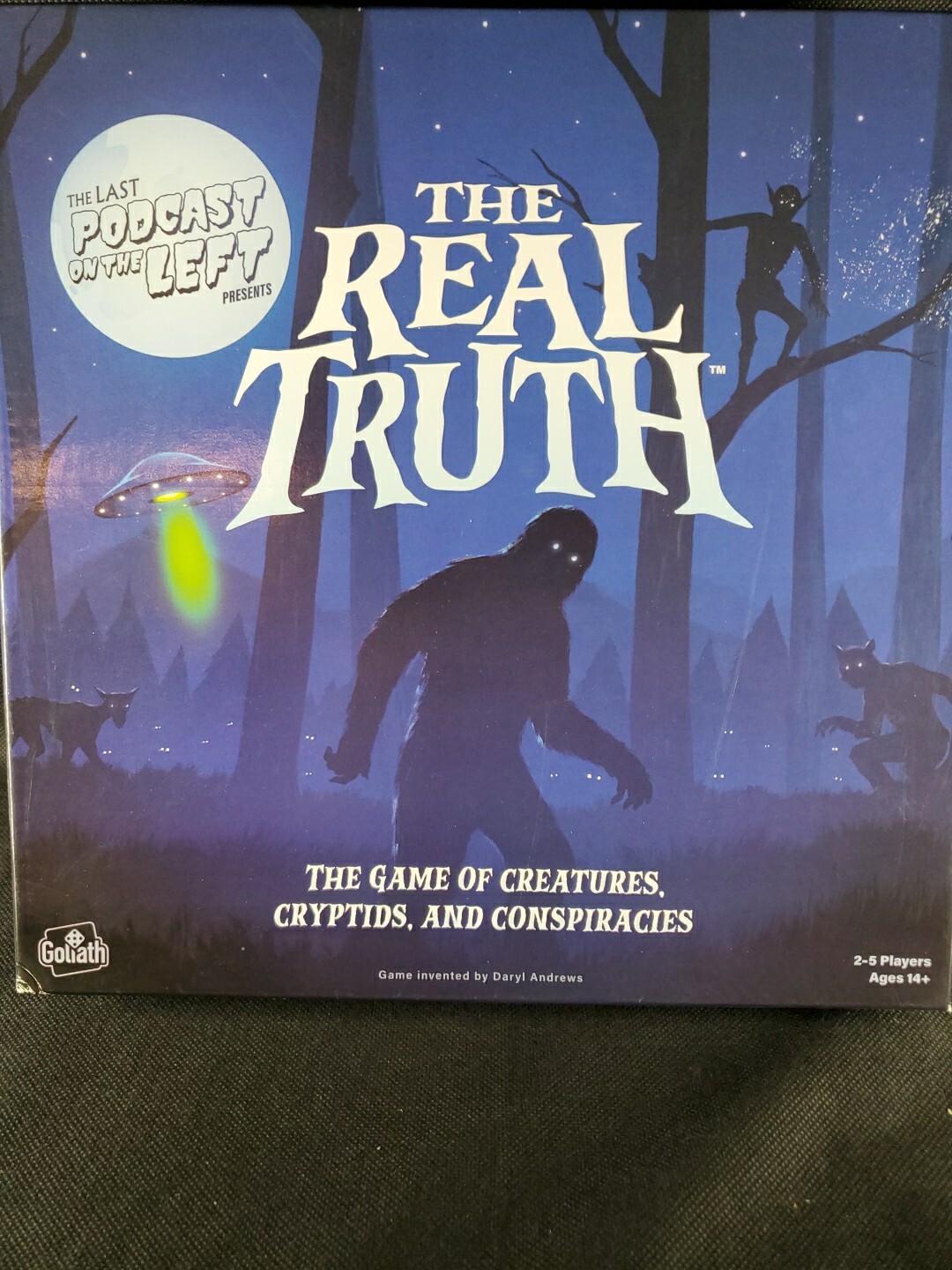 Goliath The Last Podcast Left Real Truth Game Cryptid Bigfoot Moth Man UFO **