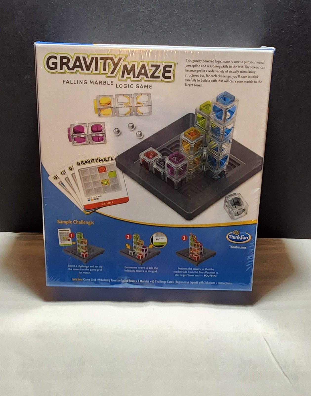 Thinkfun Gravity Maze board game stem engineering, NEW IN BOX SEALED!