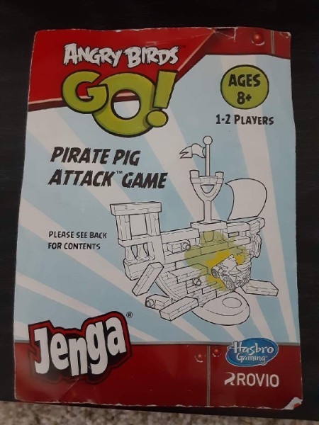 Angry Birds GO! | Jenga Pirate Pig Attack w/Instructions