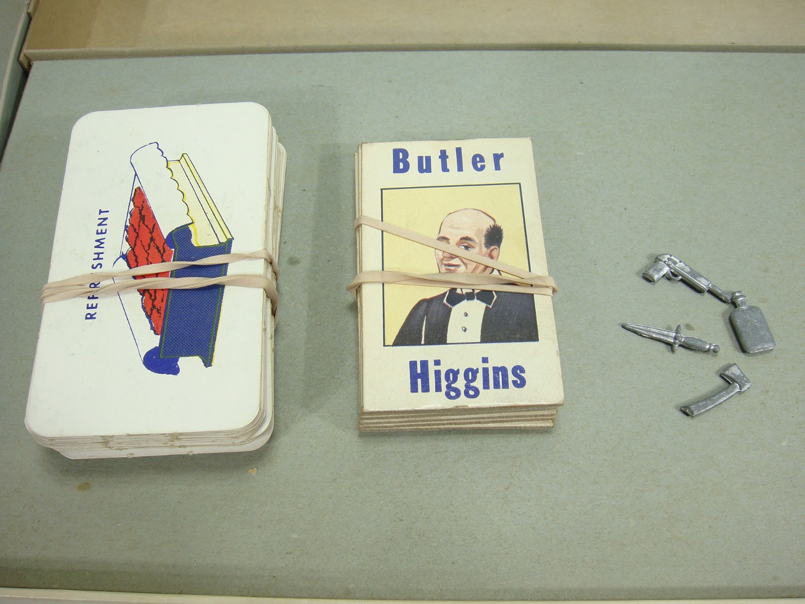 1957 Mr Ree Board Game Selchow Richter Fireside Detective Complete Clues Mystery