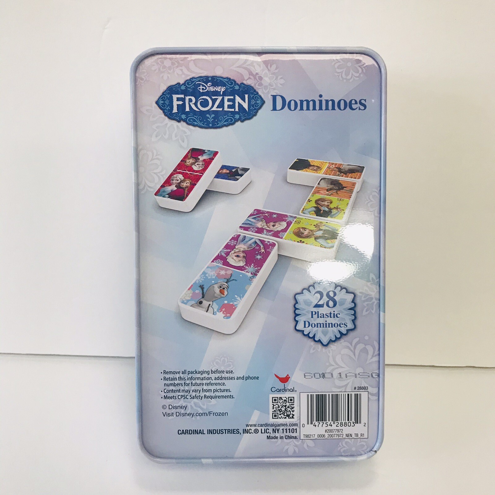 Disney Frozen Dominoes Game Princess Elsa and Anna Olaf 28 Pcs