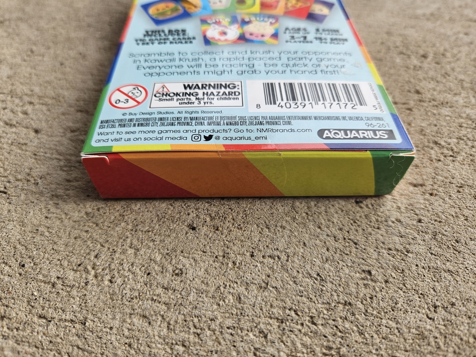 Kawaii Krush A Game of Colorful Chaos New Damaged Box