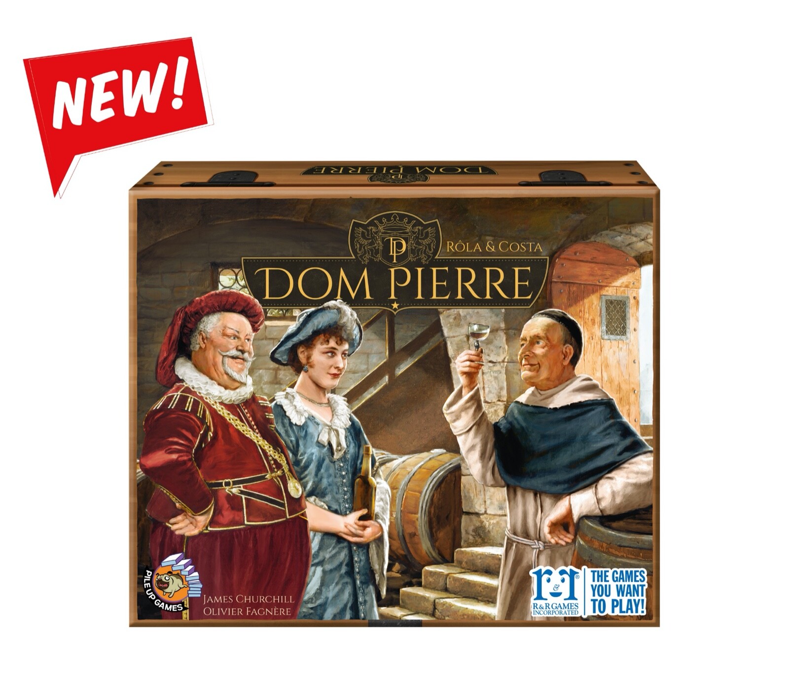 Dom Pierre R&R Games Family Game Expeert Game Strategy Game History Game