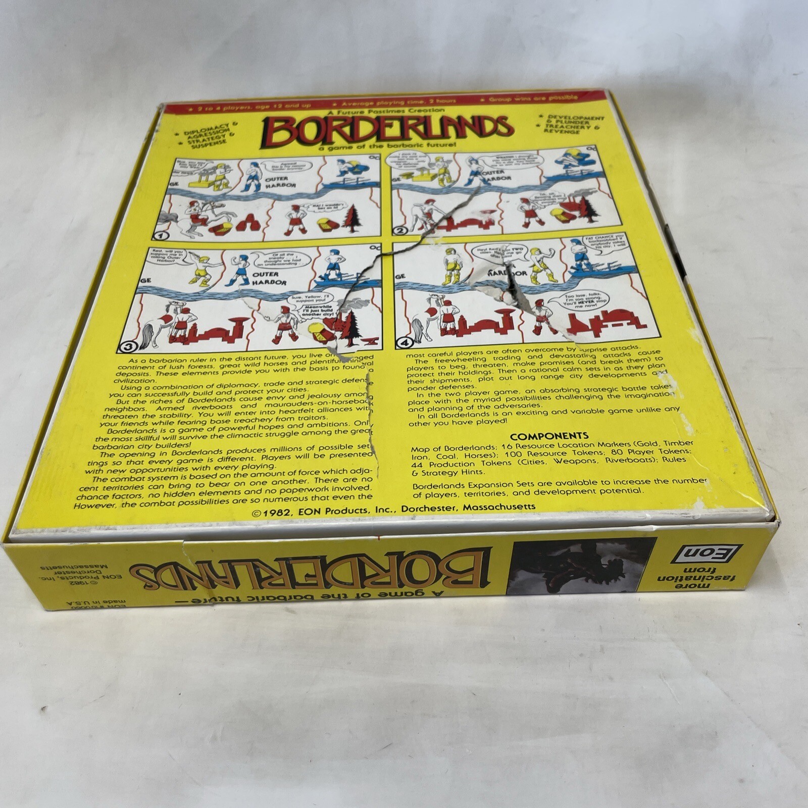 Borderlands (Board Game, EON, 1982) see photos.