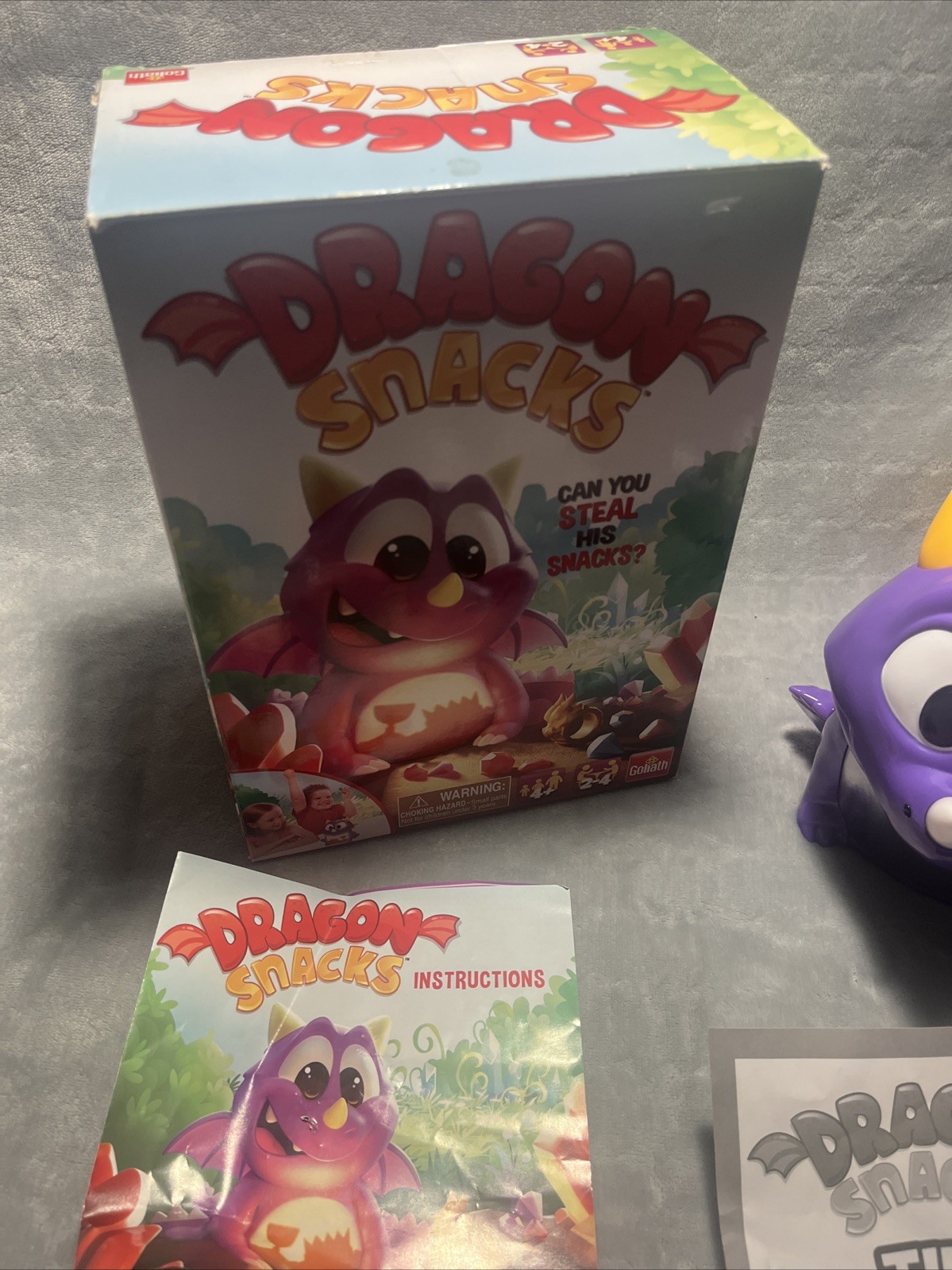 Dragon Snacks Game 2019 Electronic & Sounds Work Great – COMPLETE!