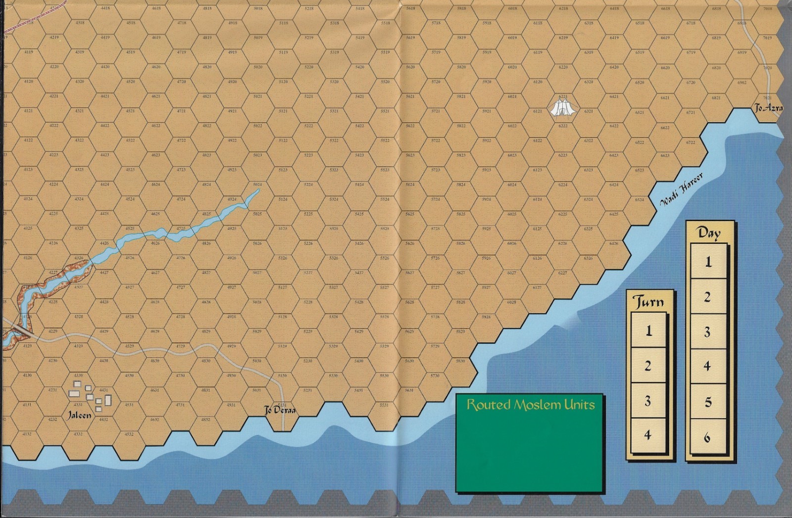 Command Magazine #45 2 Games; Operation Sea Lion & Yarmuk Holy Land 636AD Unpun
