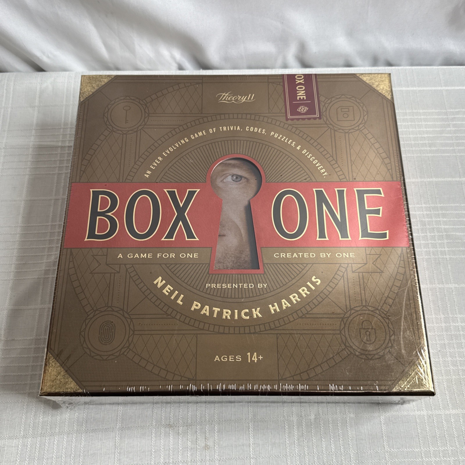 Box One Presented By Neil Patrick Harris Theory 11 Game BRAND NEW SEALED