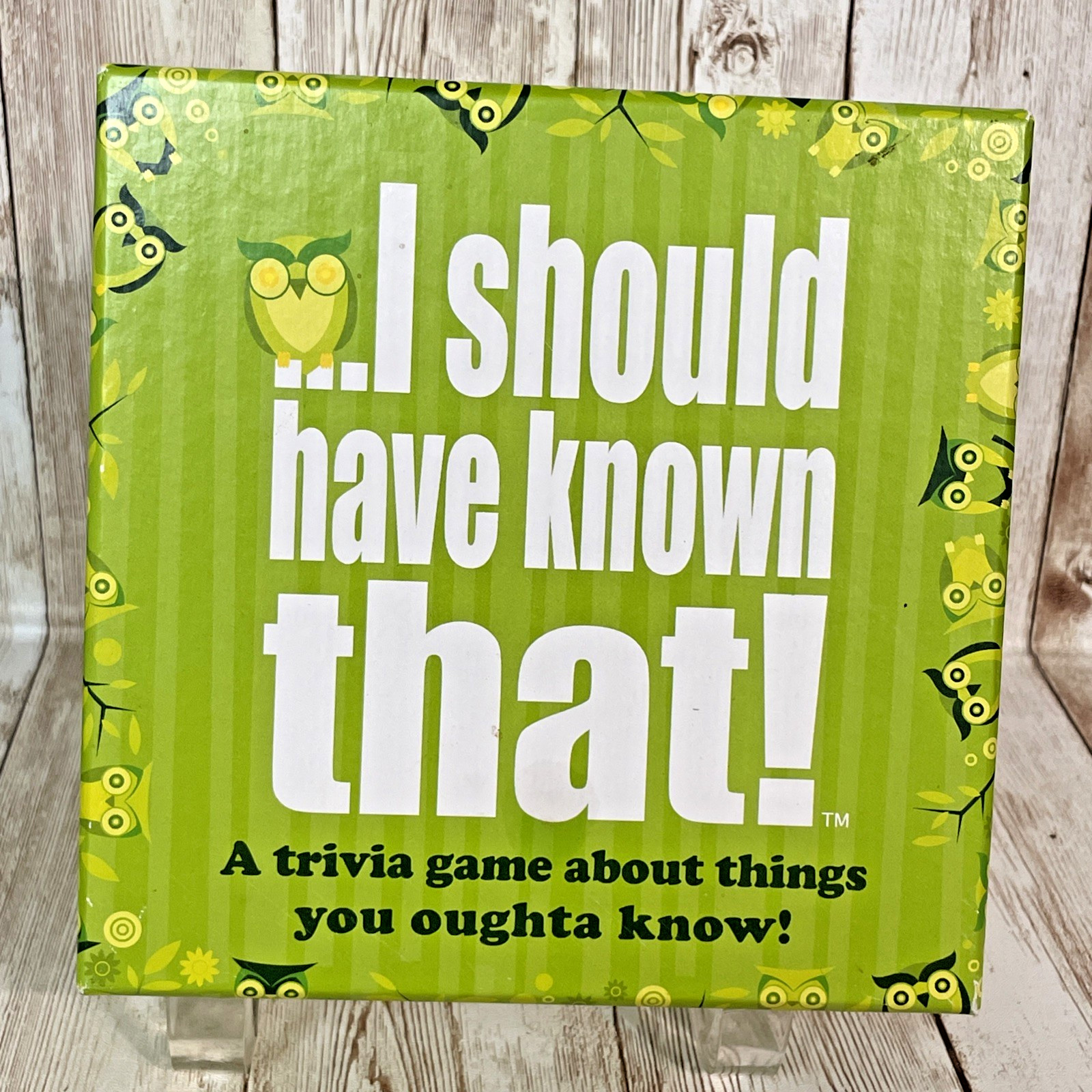 I Should Have Known That – Trivia Game For Ages 14 And Up, for Family or Party