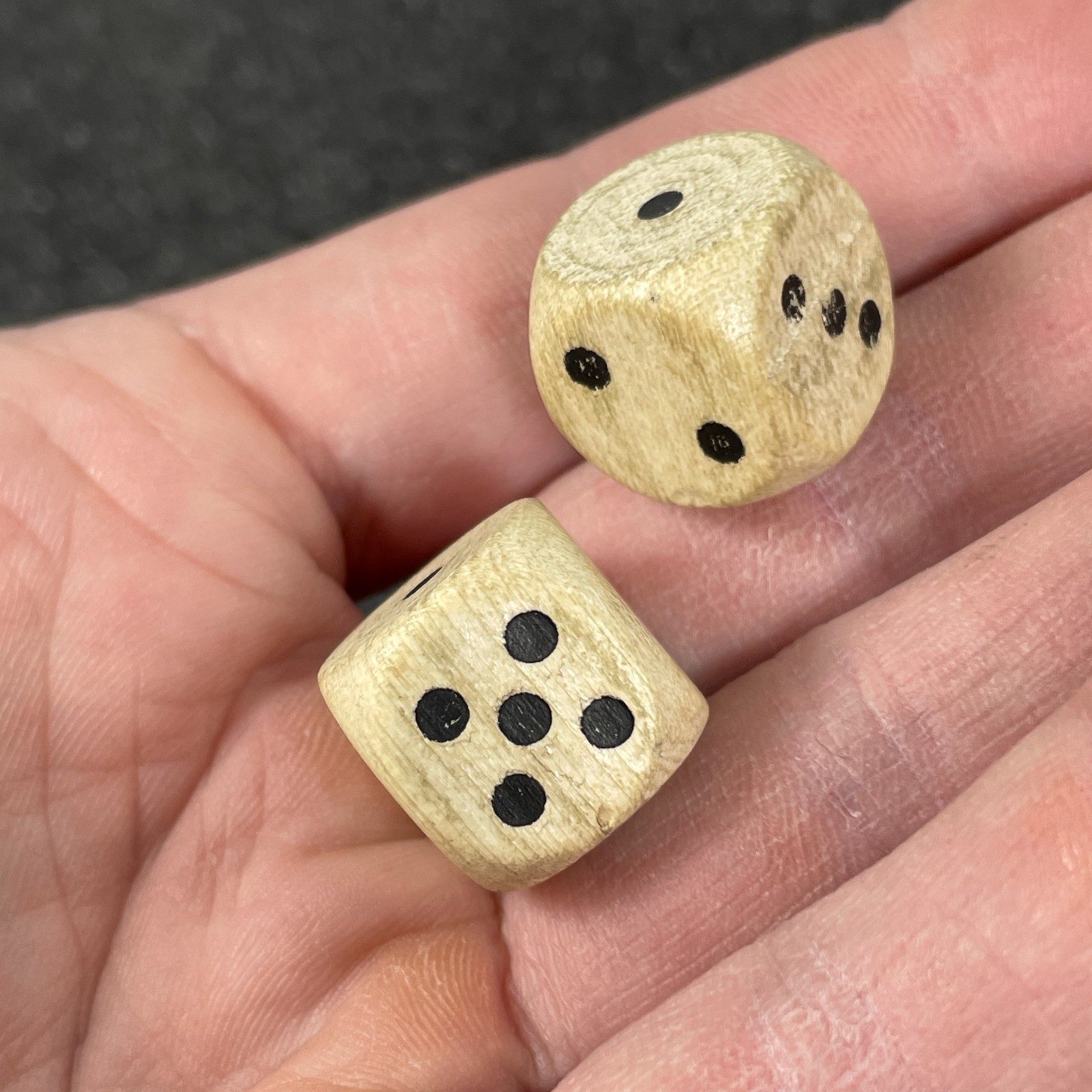 1982 Enchanted Forest Board Game Die Dice (2) Replacement Only