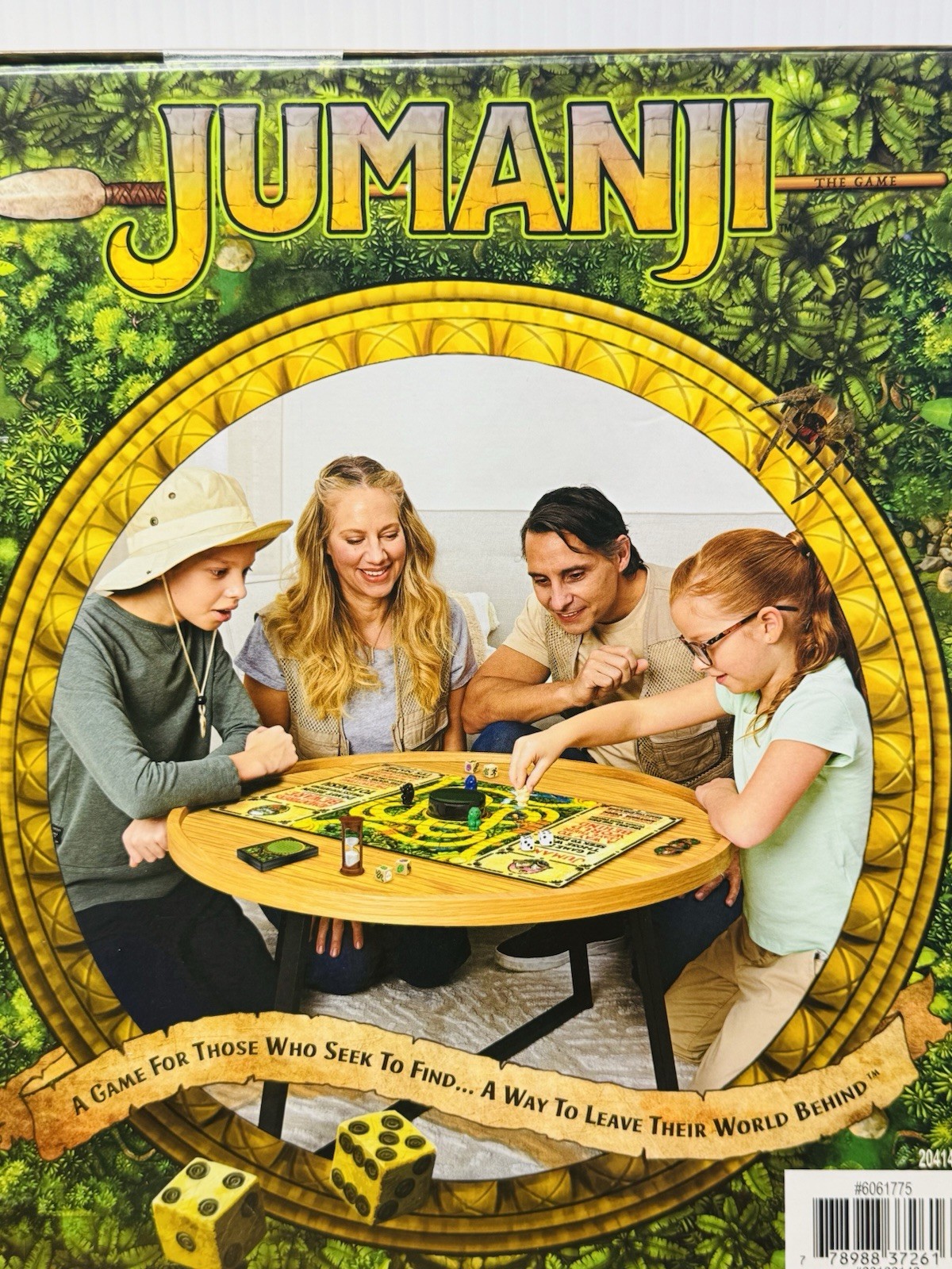 Jumanji The Board Game Age 8+ Classic Adventure Spin Master Games 2021. Sealed