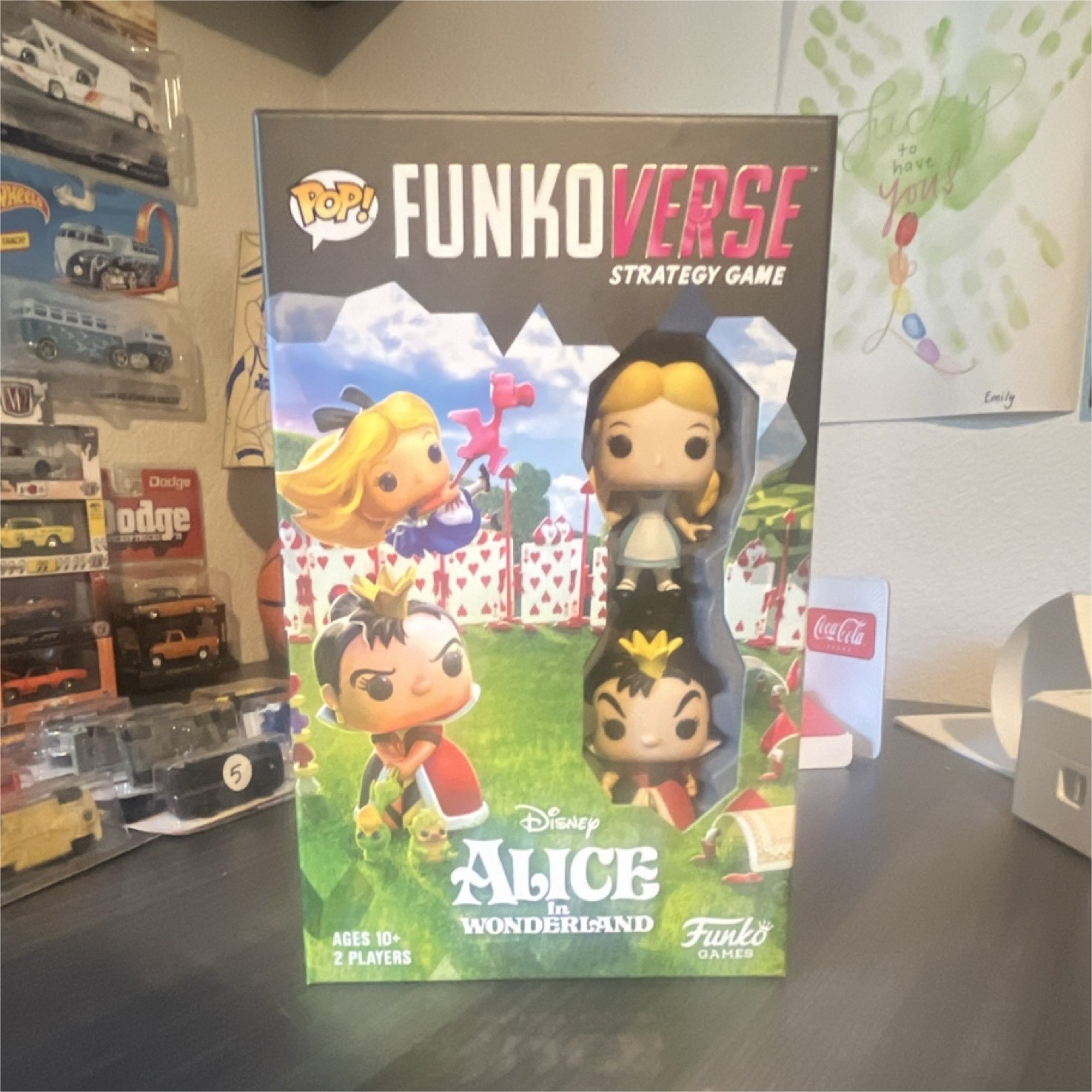 Funko Funkoverse Alice in Wonderland Strategy Game w/ Exclusive Pop! Figures