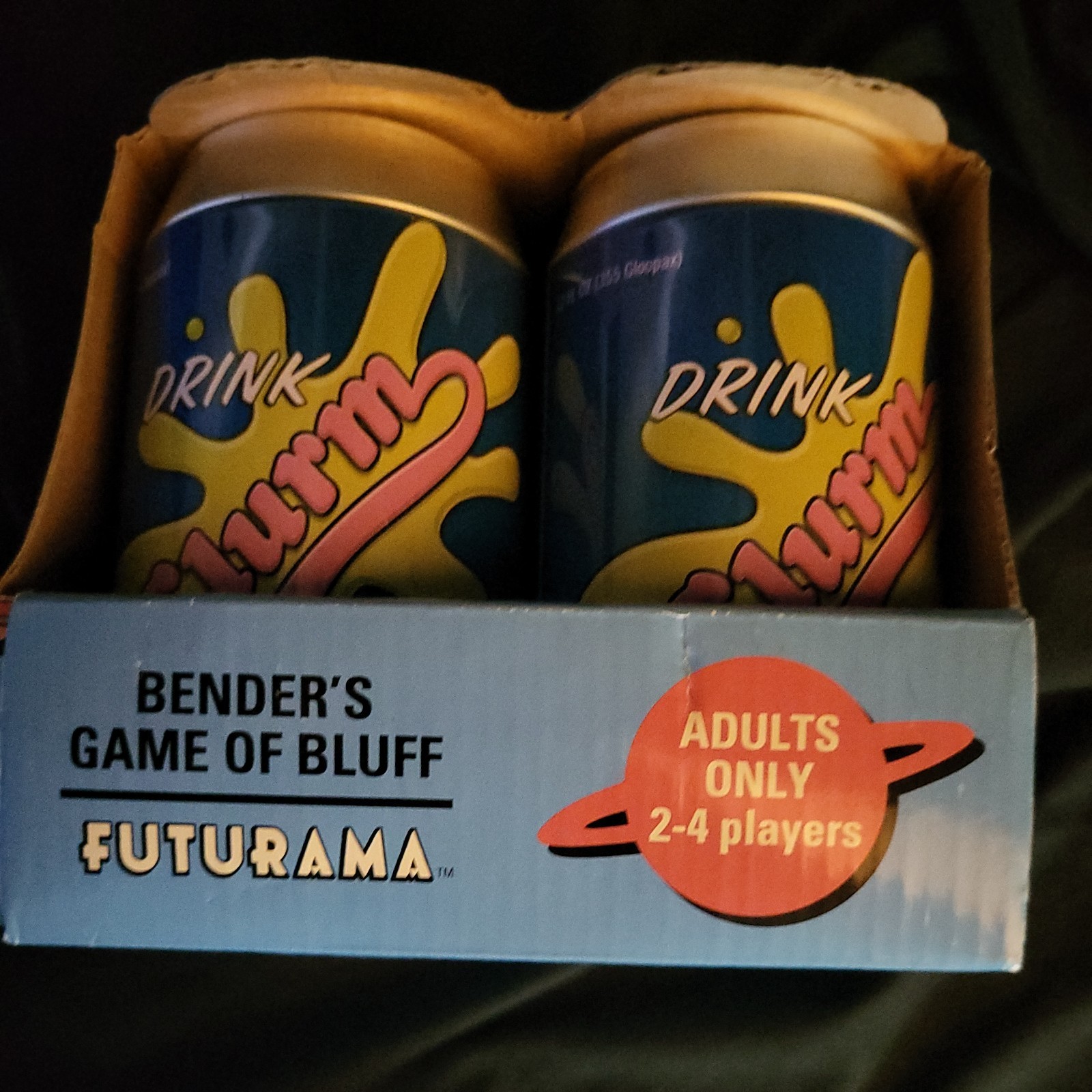 COMPLETE Futurama Bender’s Game of Bluff Dice Game