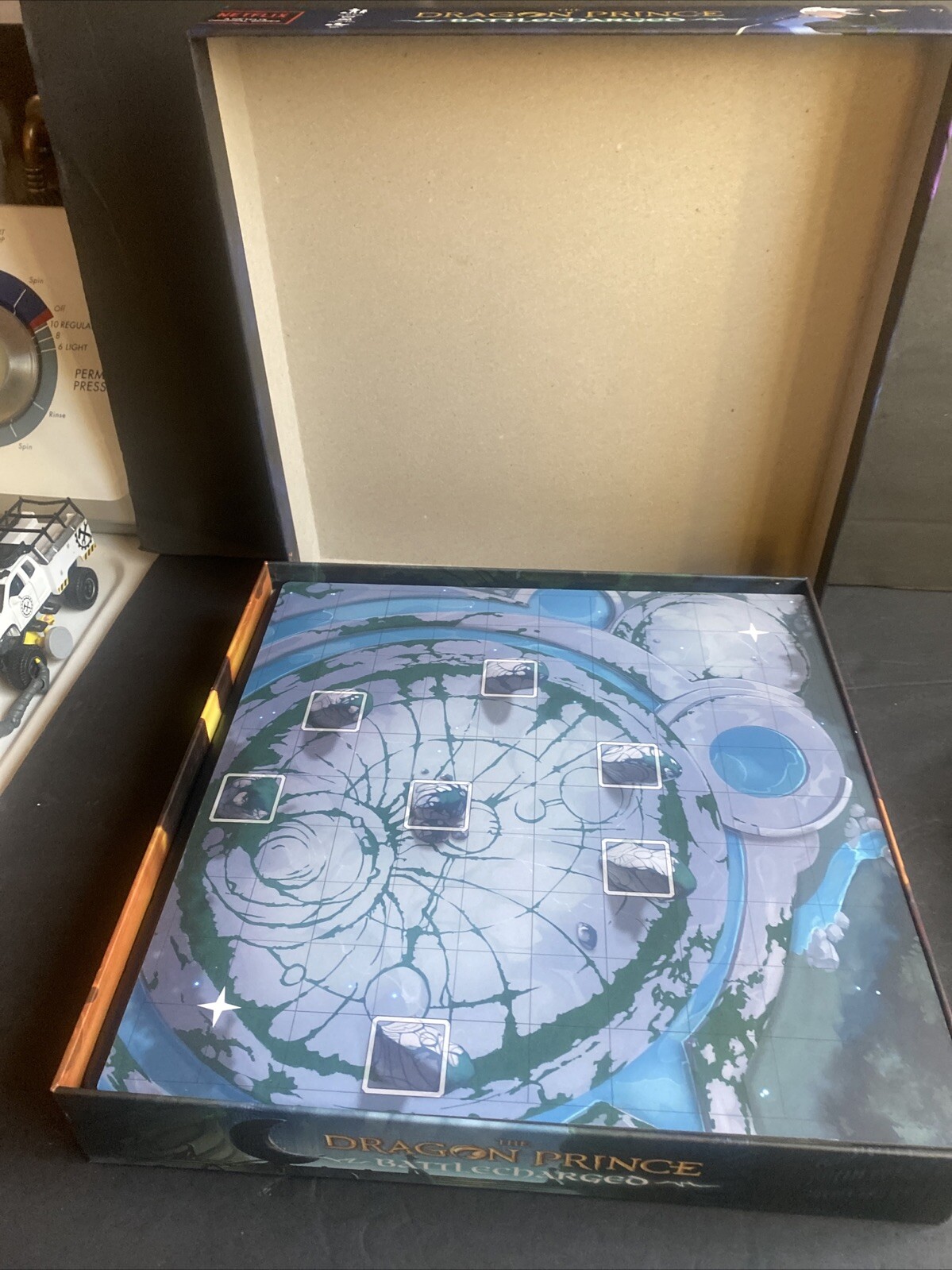 The Dragon Prince Battlecharged Board Game – BrotherWise Games – Complete -Used