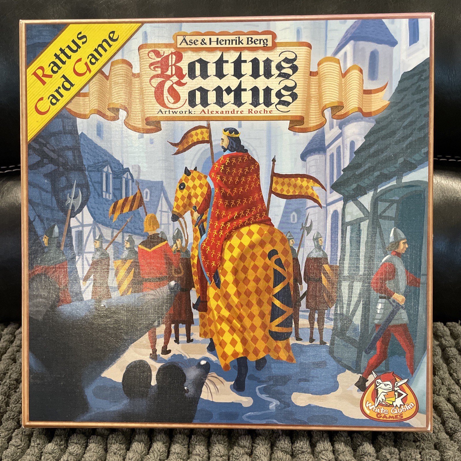 Rattus Card Game White Goblin Games 2012 MINT