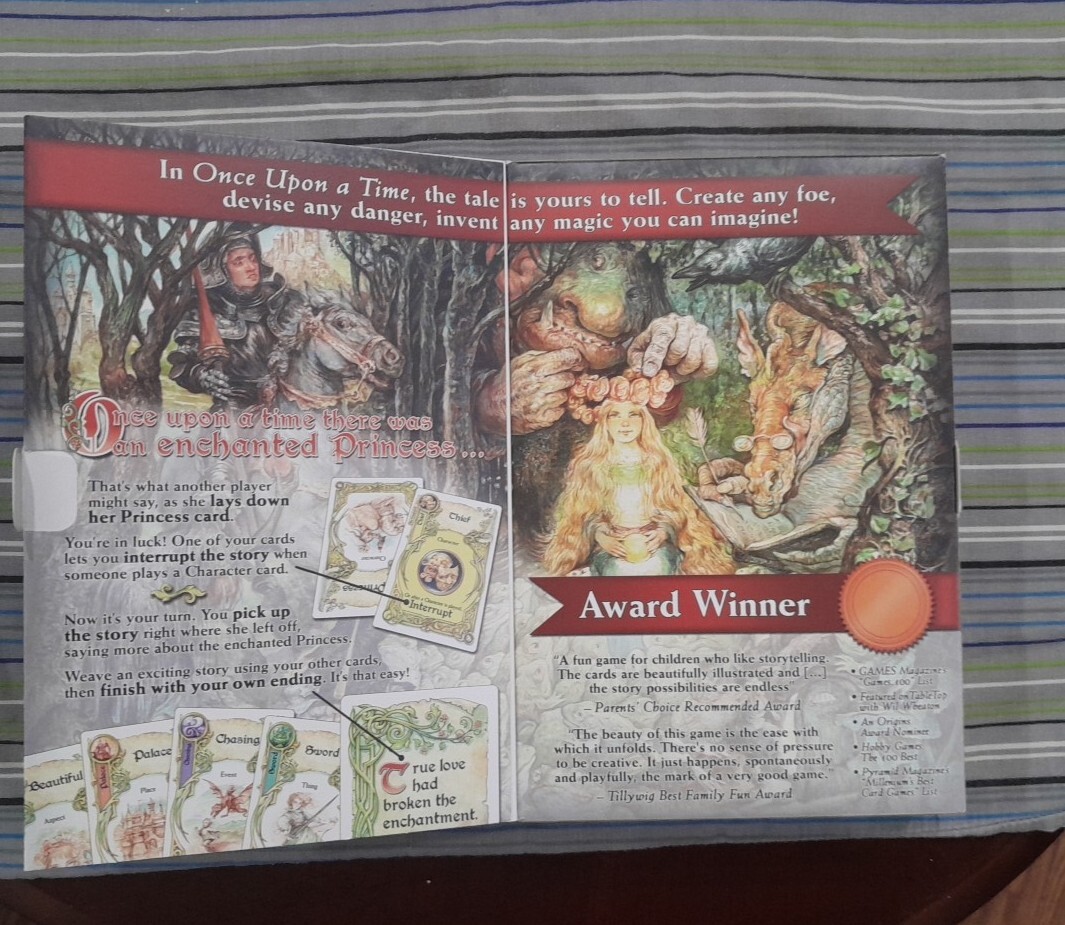 Once Upon a Time, Party Cooperative Storytelling Game Atlas 2012 AG1030