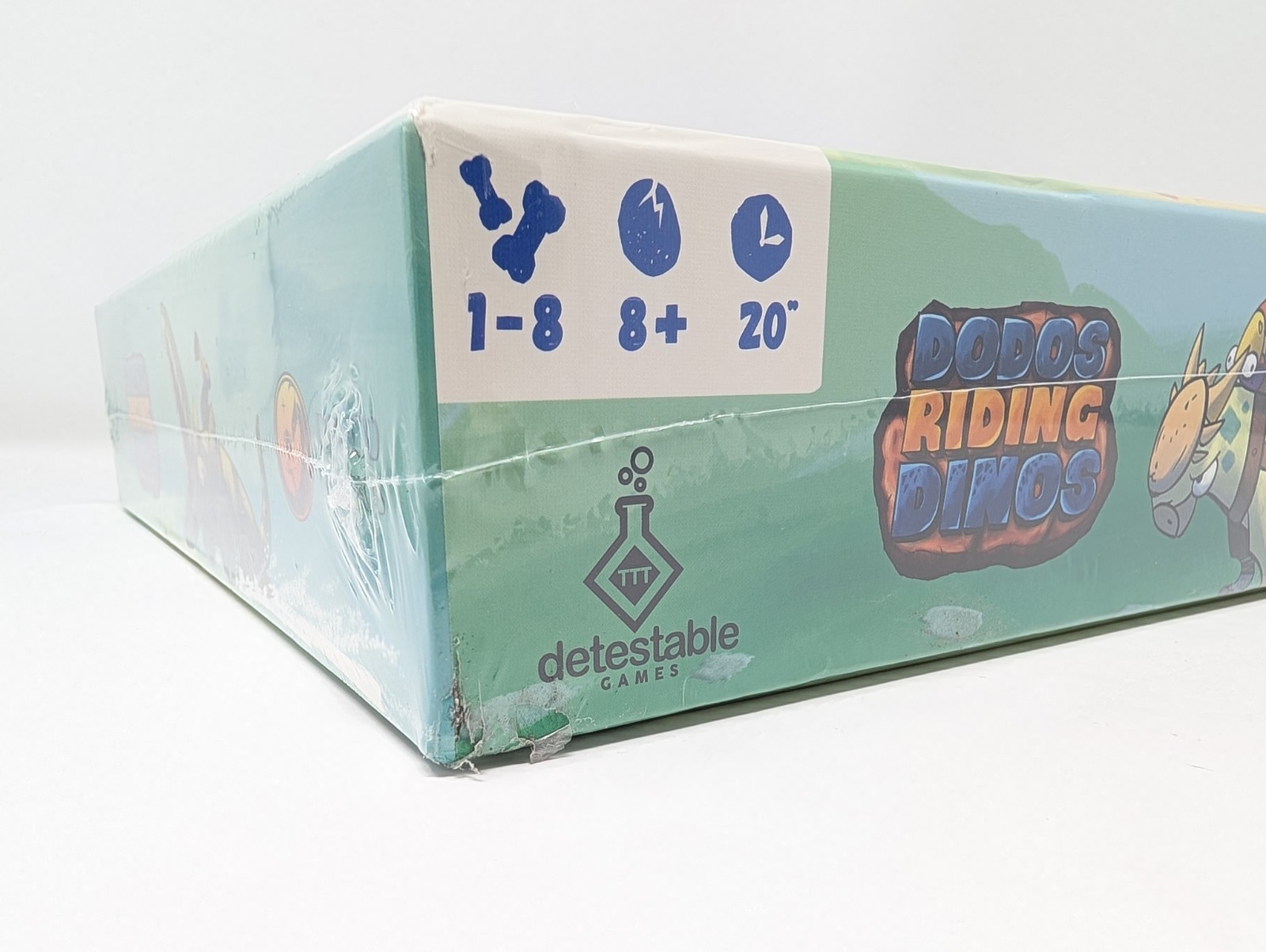 Dodos Riding Dinos Racing Board Game Draco Studios Brand New Sealed