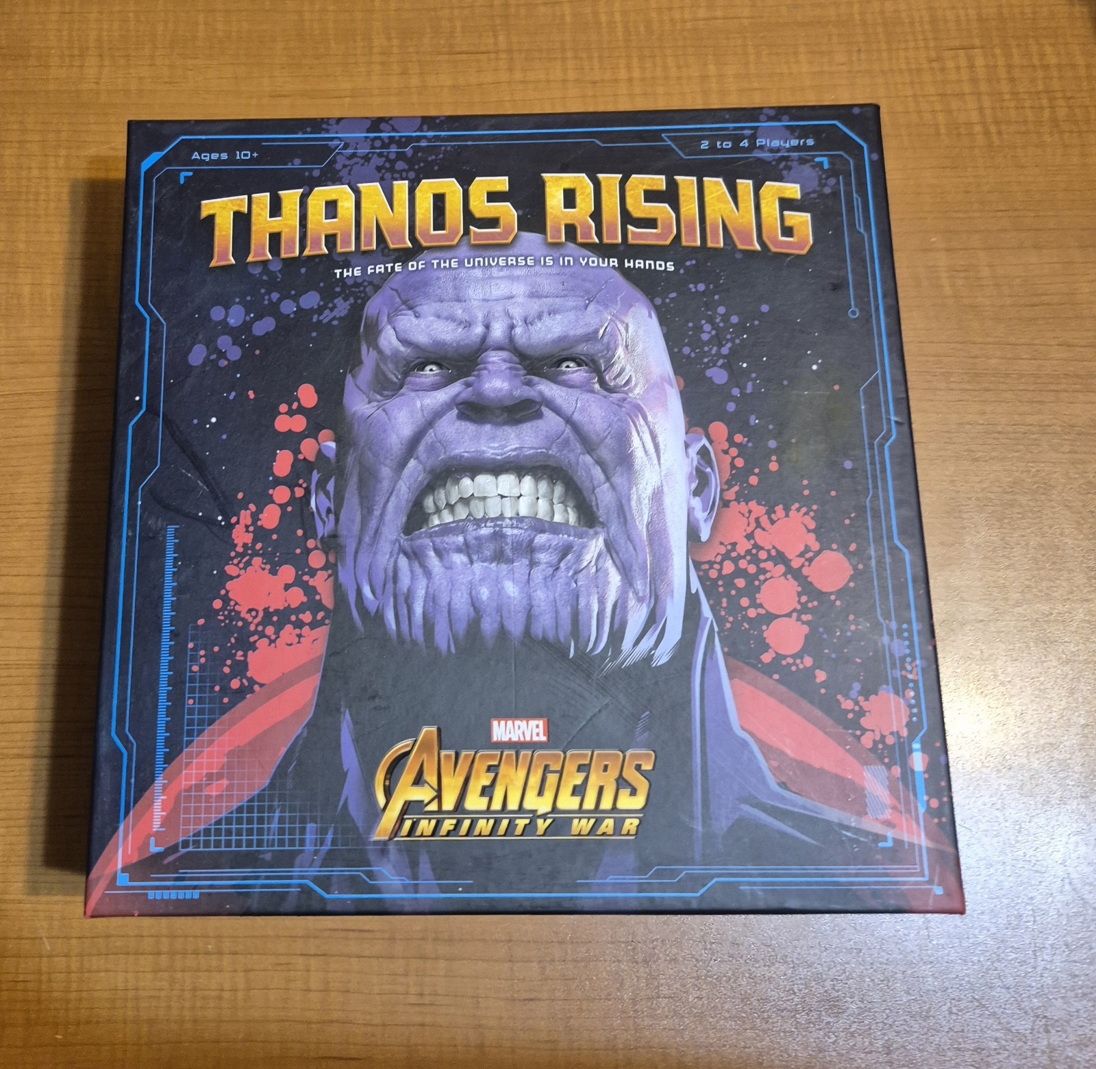 Complete Avengers Infinity War Thanos Rising 2018 USAopoly Dice Board Game