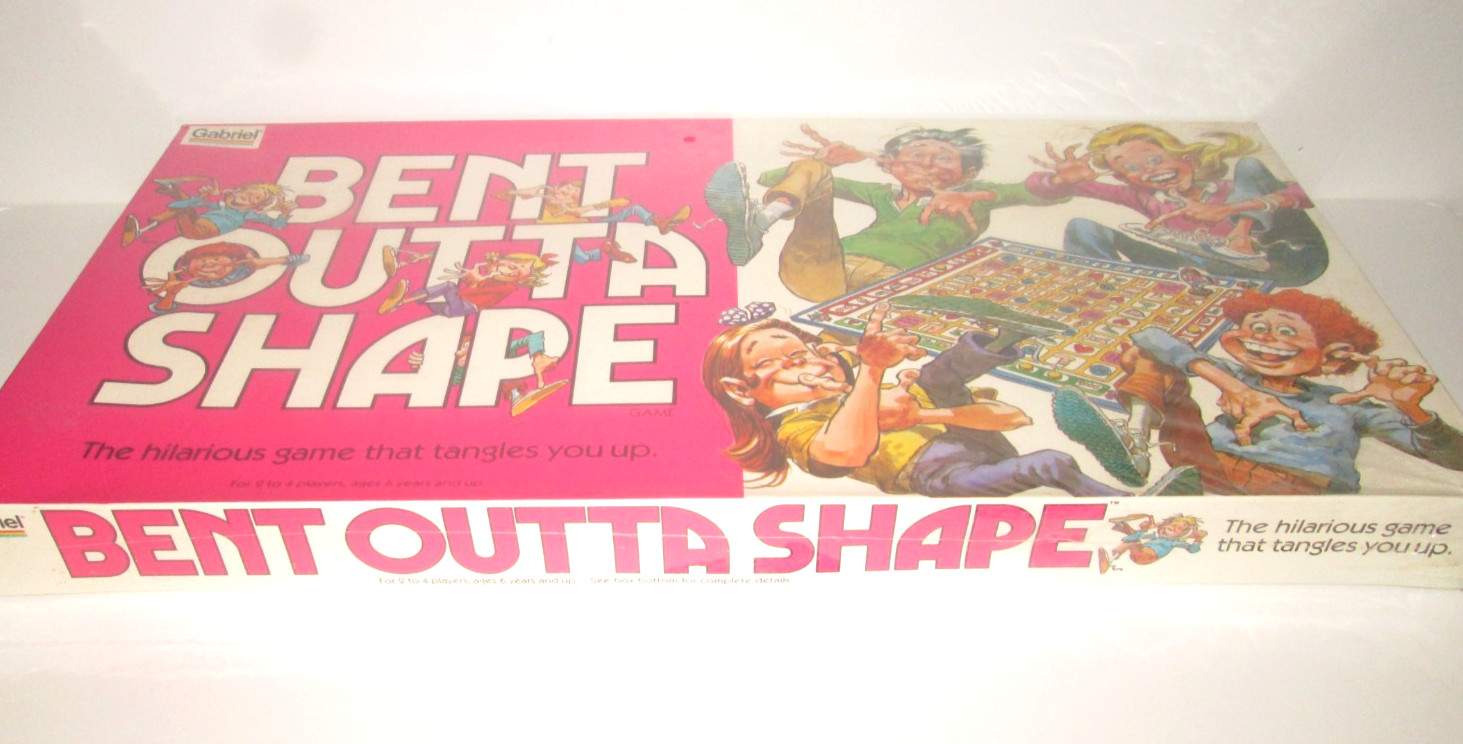 Bent Outta Shape Board Game 1981 Gabriel Sealed