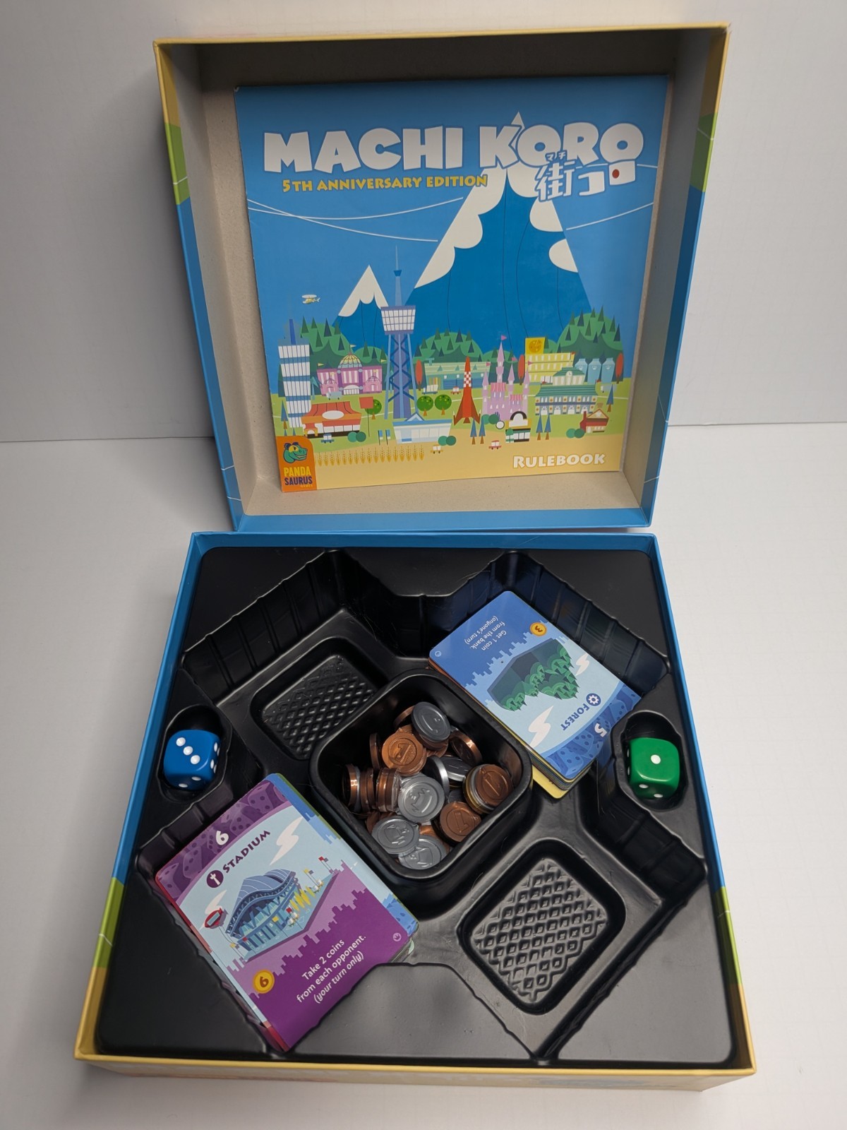 Machi Koro Card Game 5th Anniversary Edition Pandasaurus Games