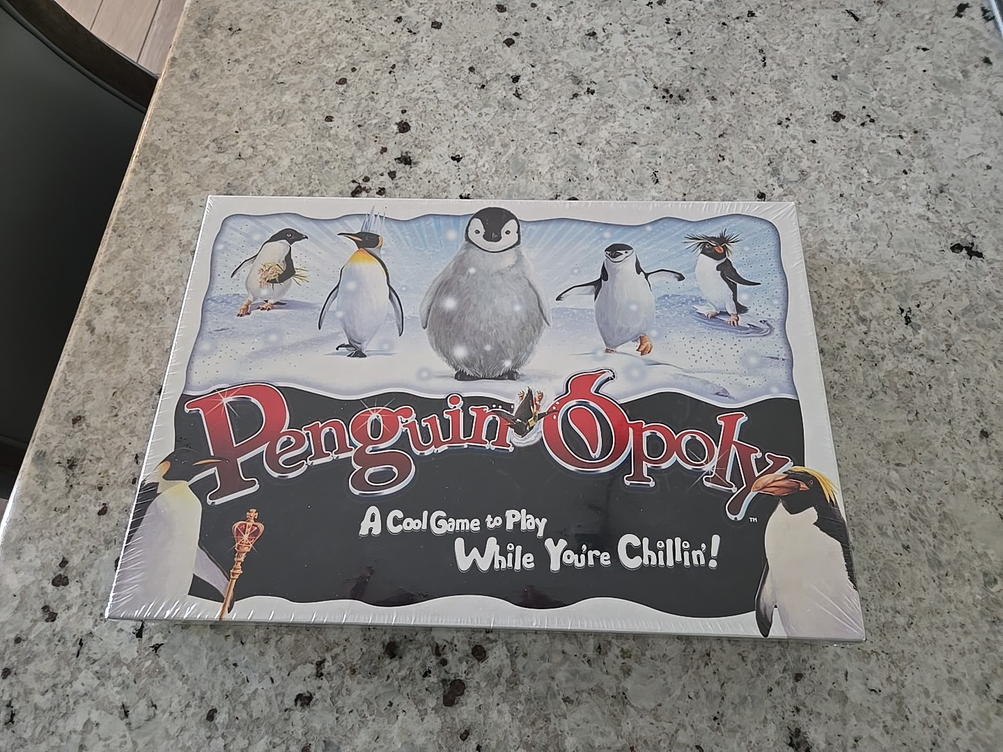 Penguin-Opoly Board Game NEW SEALED. Made by Late for the Sky