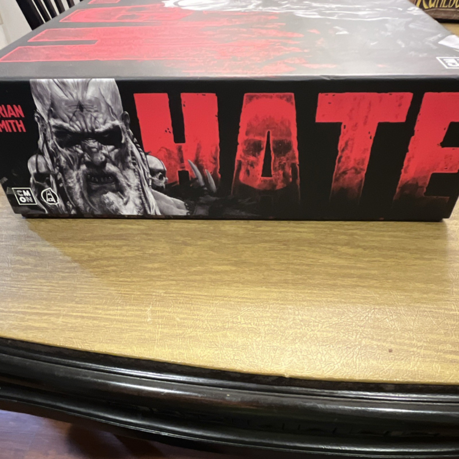 HATE Board Game CMON Complete Excellent Condition Played Once Miniatures Game