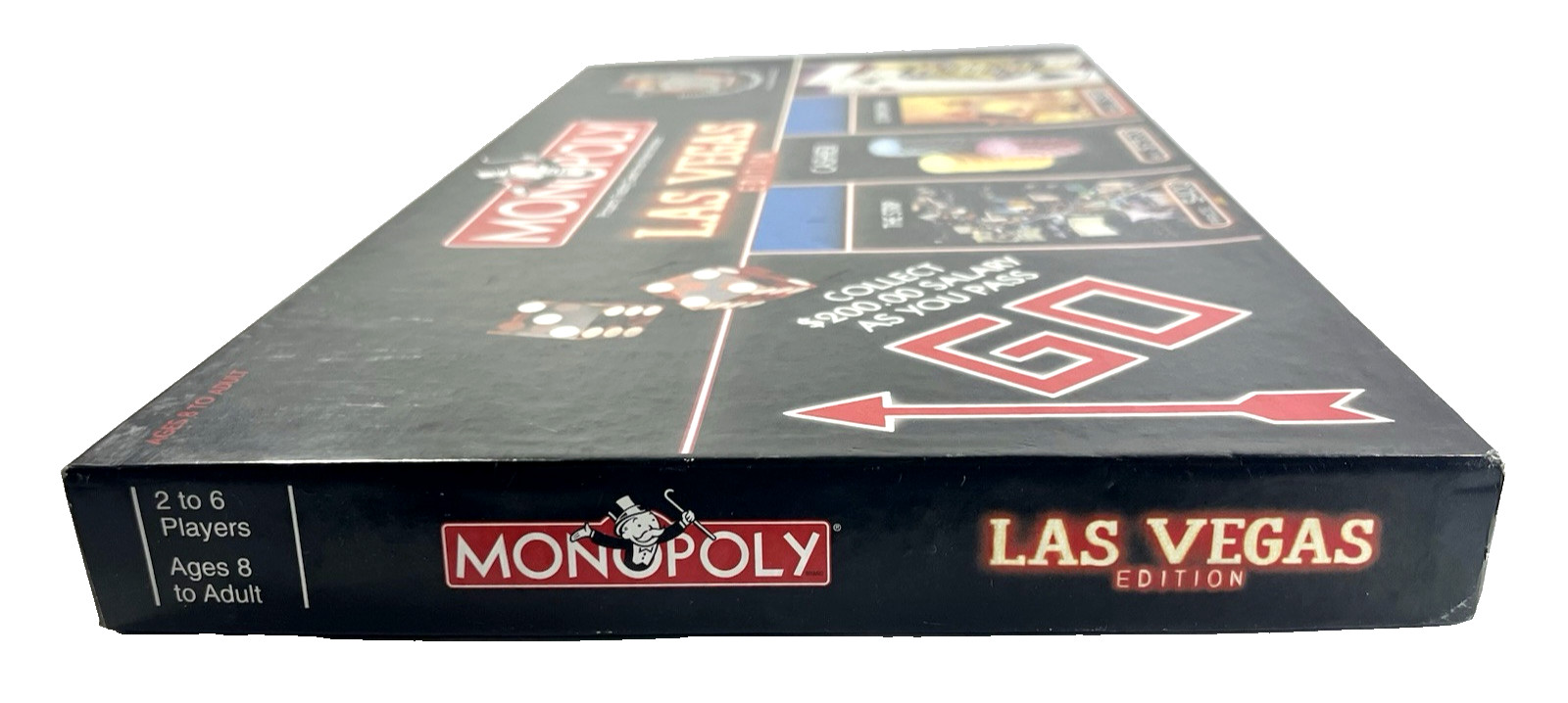 Monopoly Las Vegas Edition Parker Brothers Vintage 2000 Board Game Complete