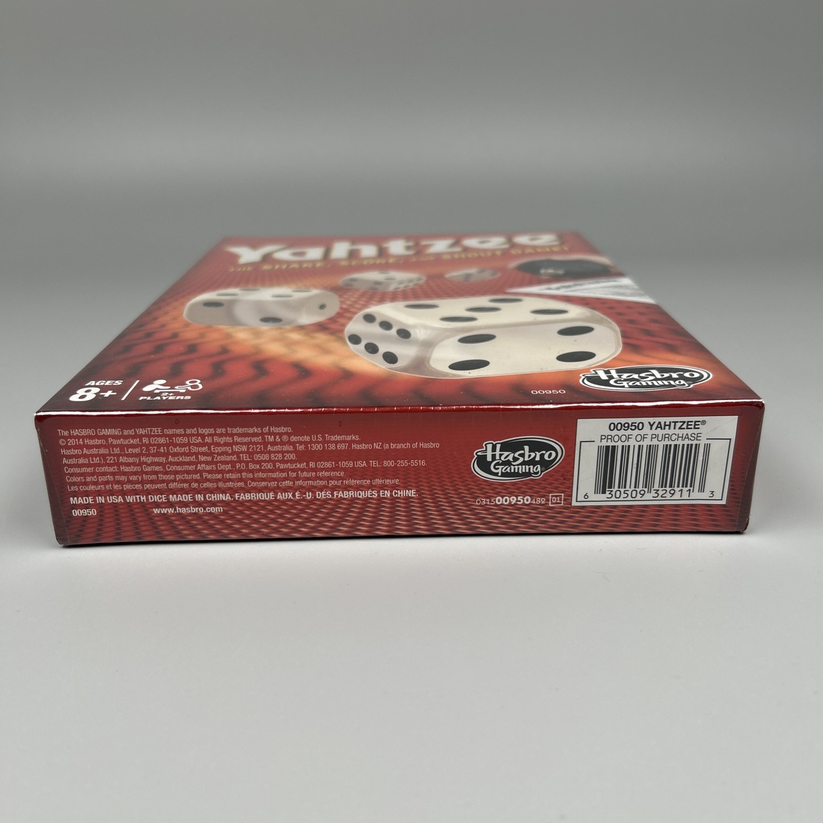 Yahtzee Dice Game Hasbro 00950 Classic Shake Score Shout – New Sealed