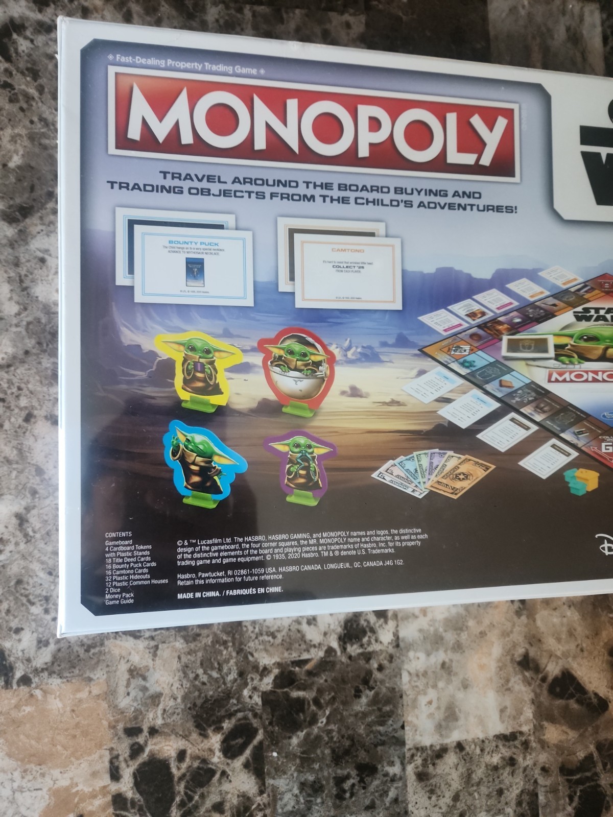 Monopoly Star Wars The Mandalorian The Child Edition Game Baby Yoda Grogu NEW