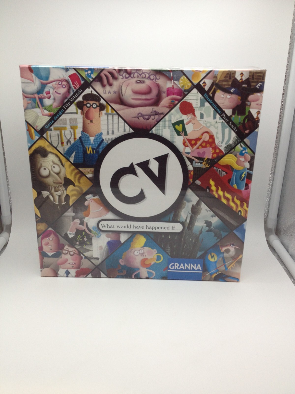 CV What would have happened if… Passport Board Games by GRANNA FUN Sealed New