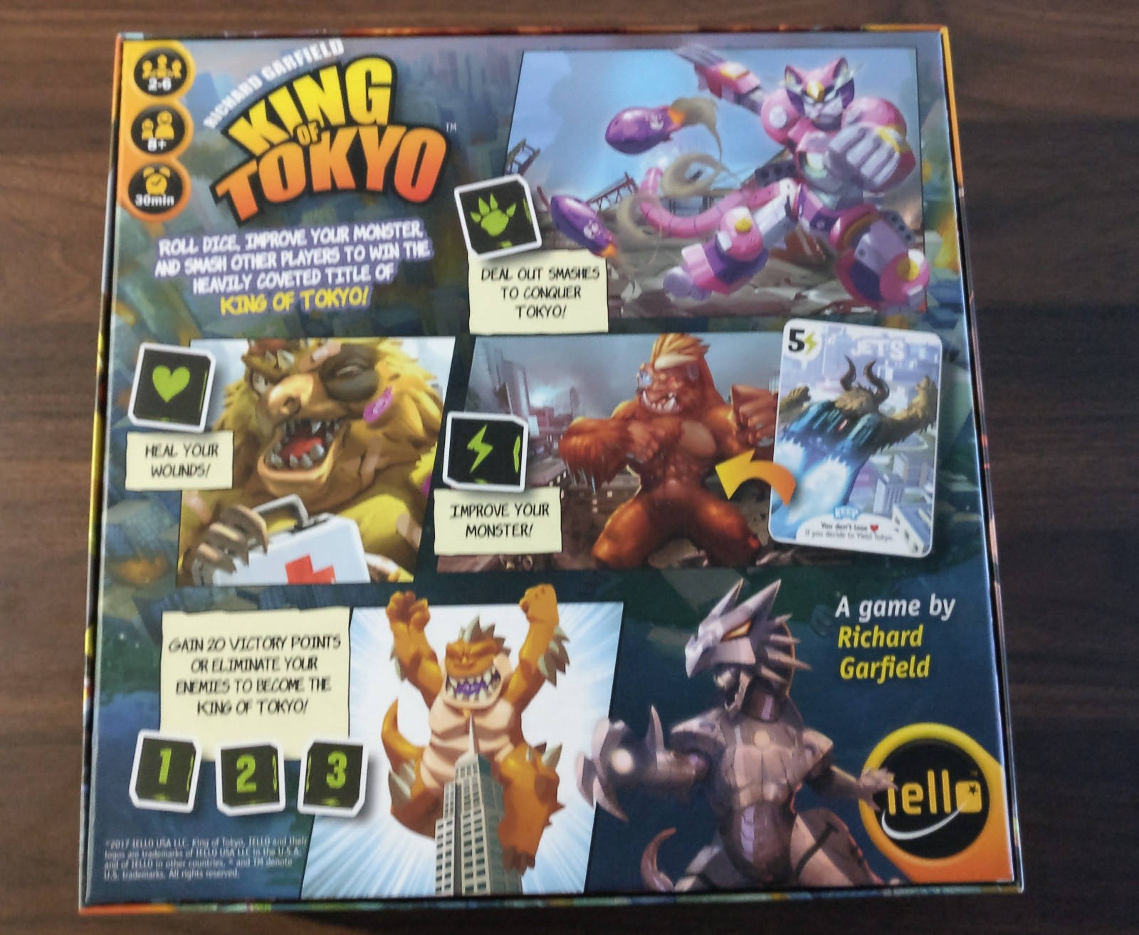 IELLO King of Tokyo Richard Garfield Board Game – Great condition
