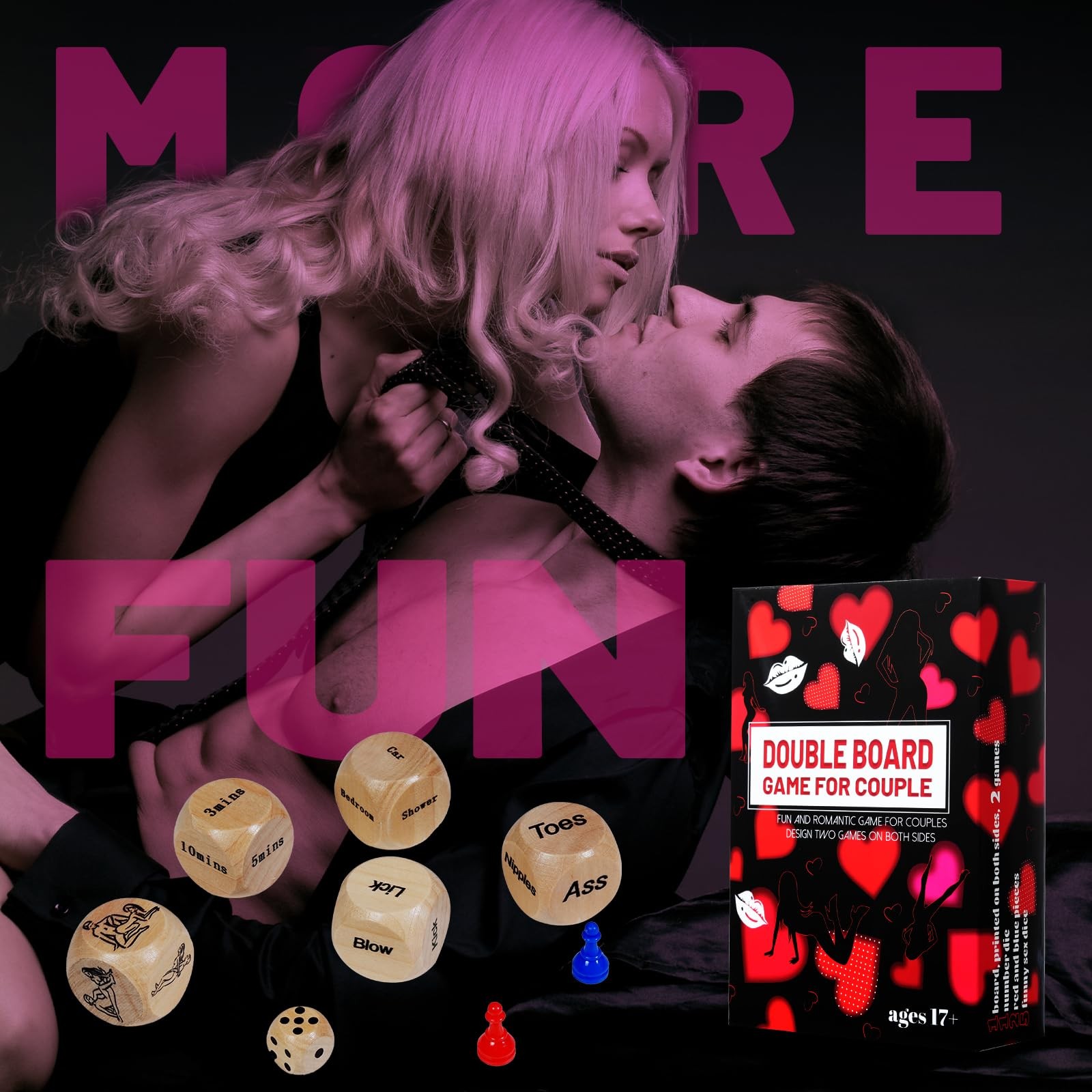 AsDream Couple Board Game for Date Night Romantic Couple Games for Date Nigh…