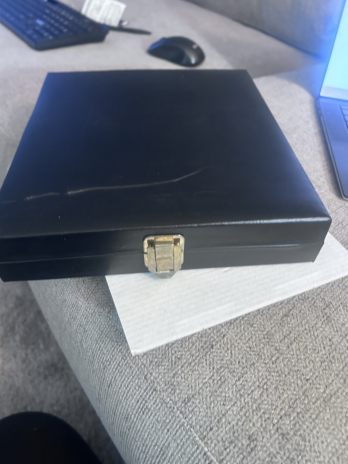 Multi-board Game Box With Latch To Keep Shut