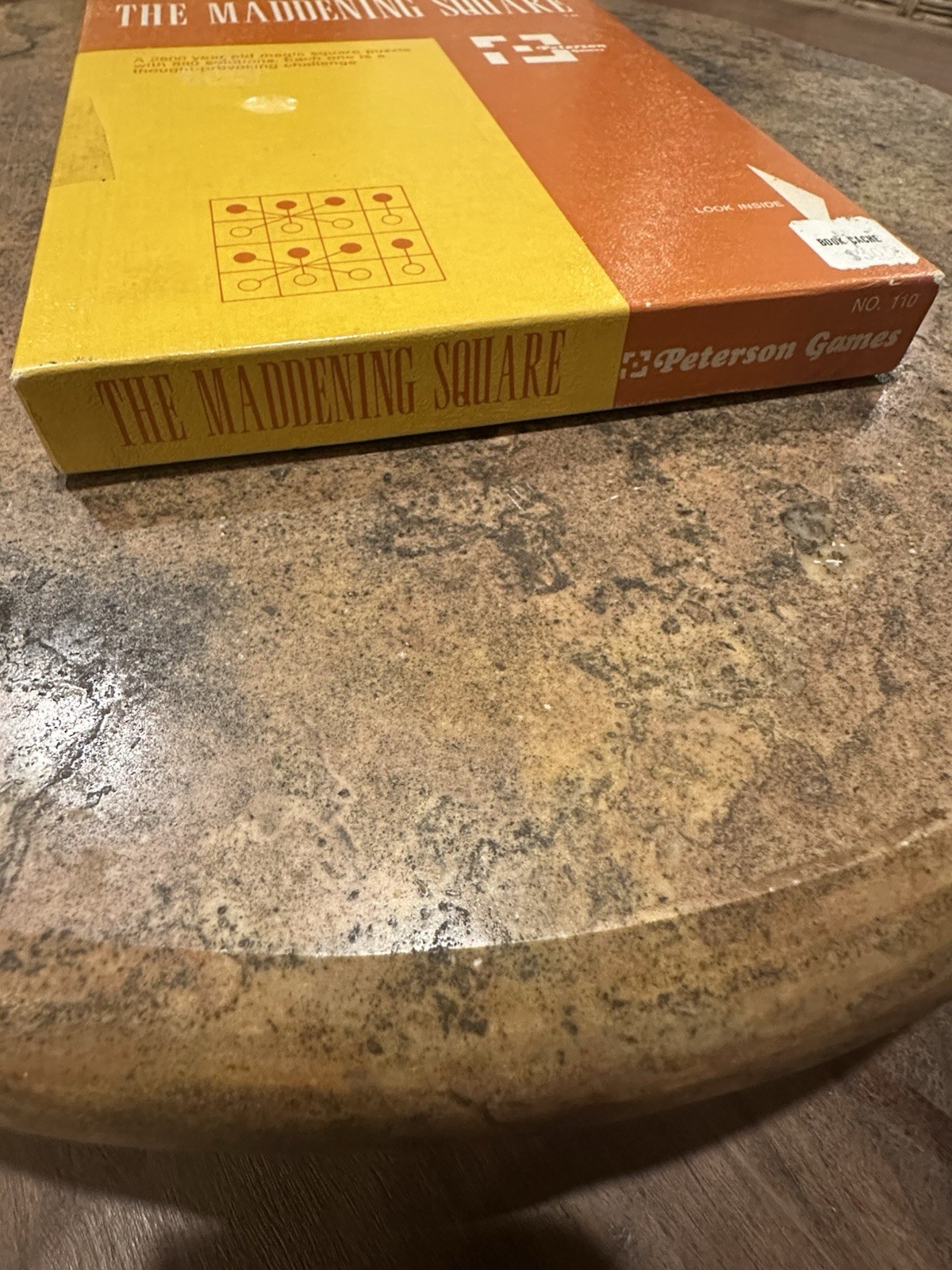 Vintage board game The Maddening Square – Rare