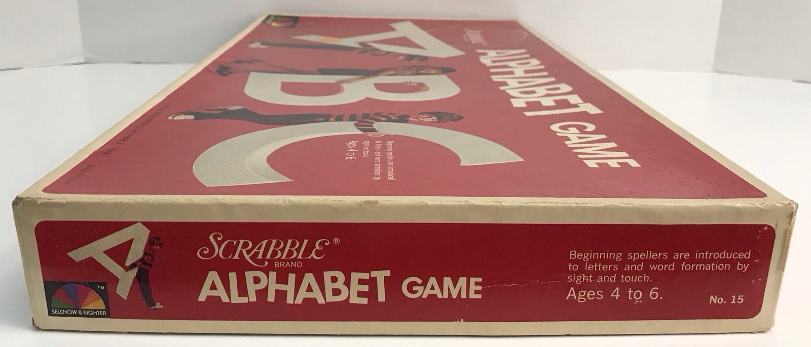 Vintage 1972 Scrabble Alphabet Game – 100% Complete!