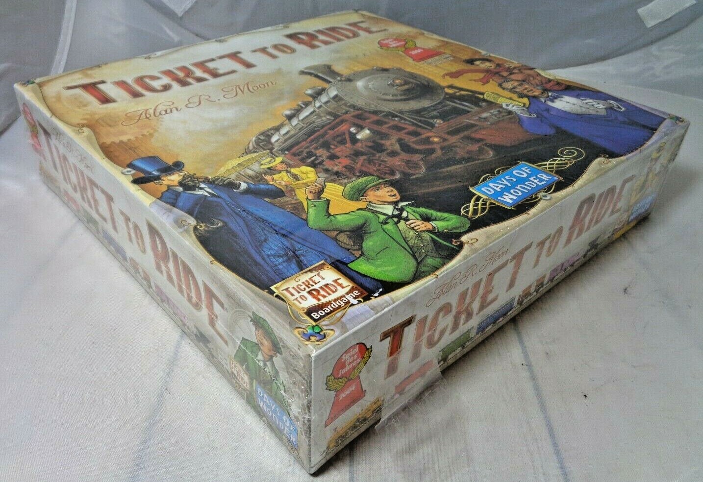 Days of Wonder Ticket To Ride by Alan R. Moon Train Adventure Board Game SEALED