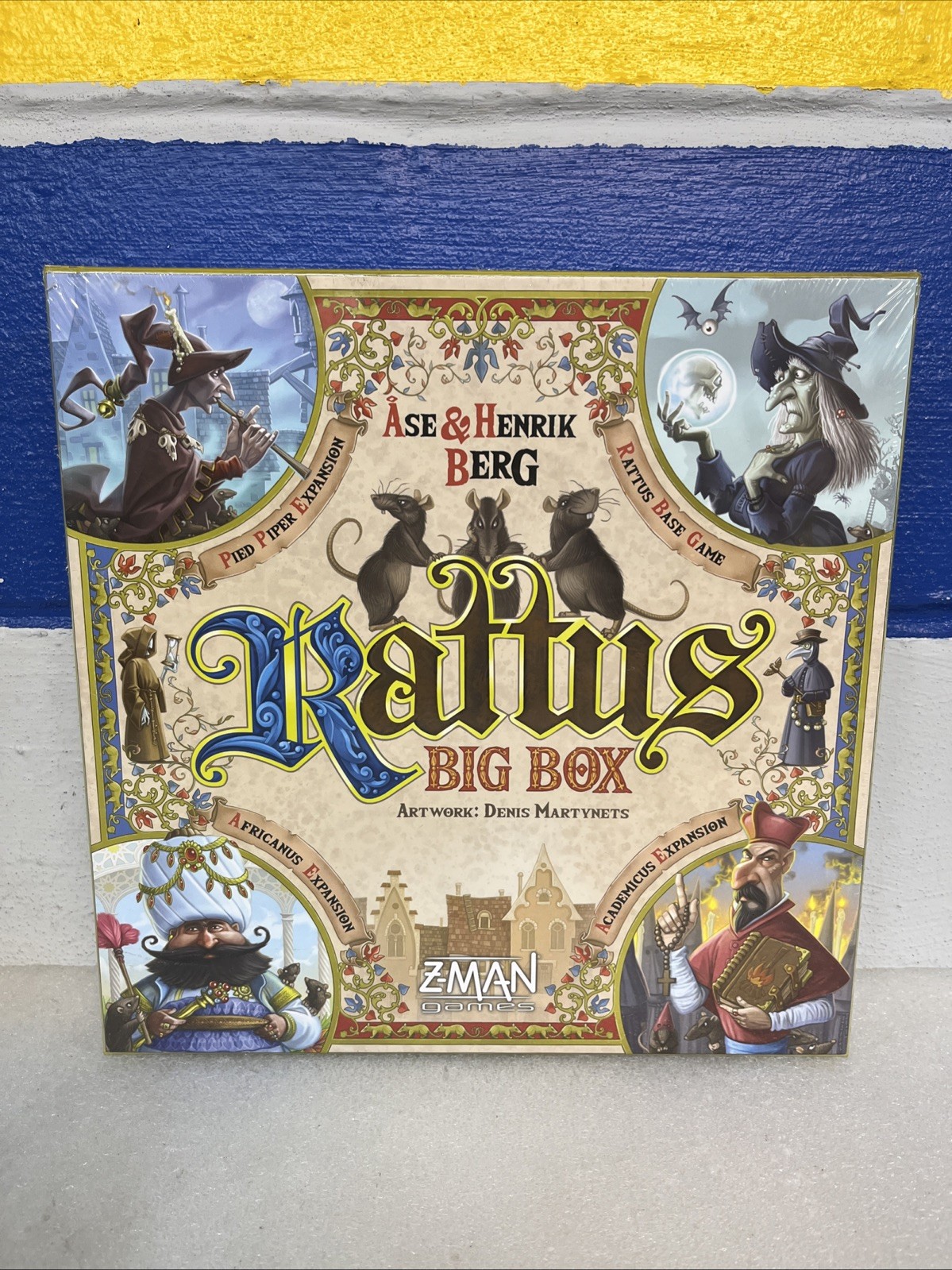 Rattus Big Box Board Game Z-Man Games New And Sealed