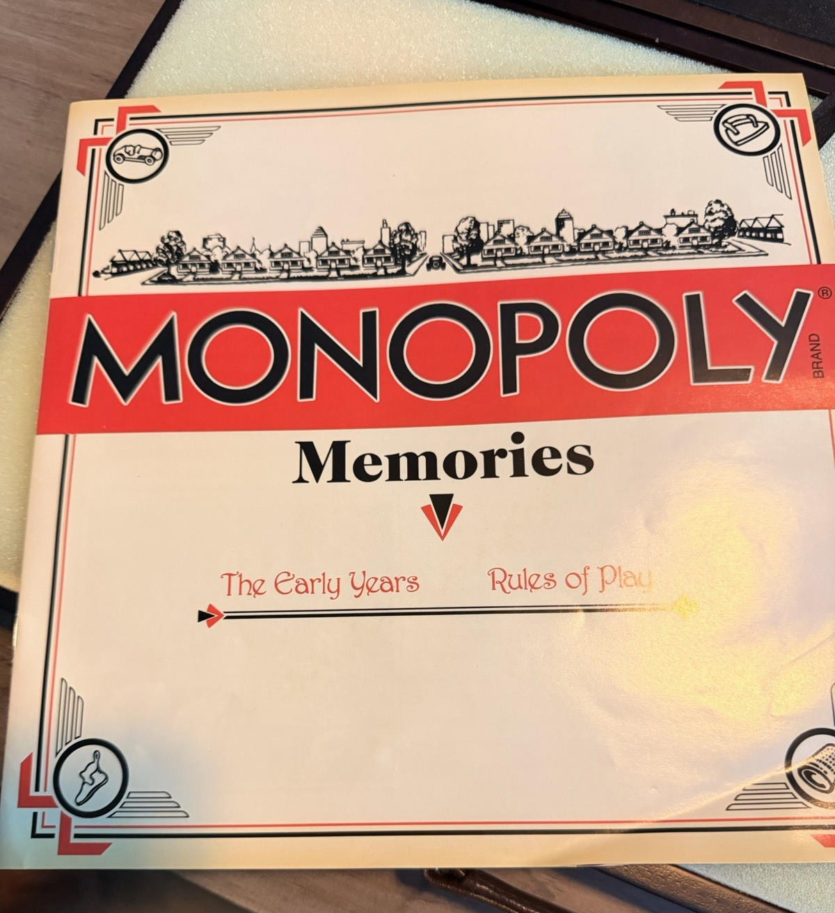 Monopoly Deluxe First Edition 1935 Reproduction 2005 Wooden Case Complete PB