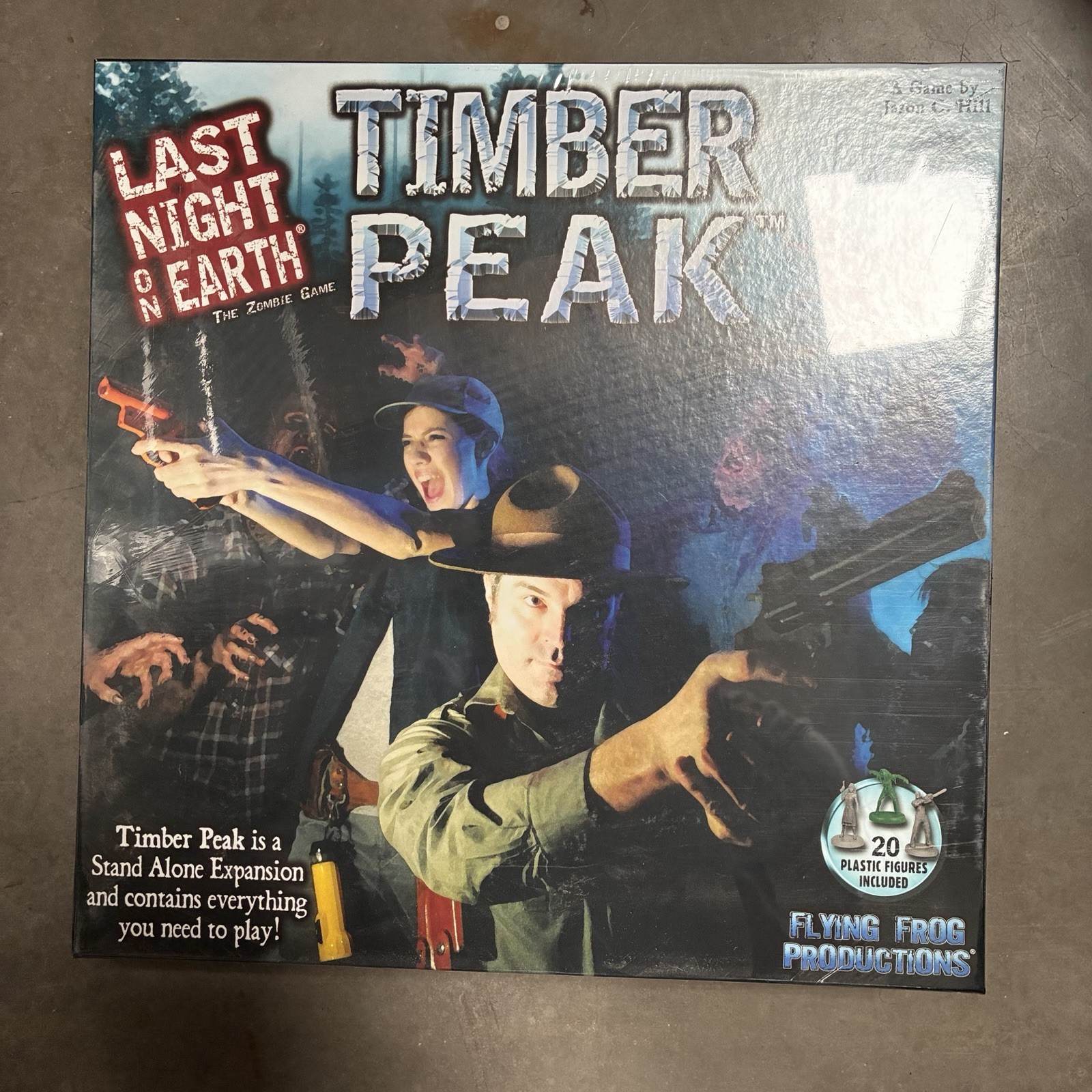 Flying Frog Production Games Last Night On Earth Timber Peak Board Game SEALED