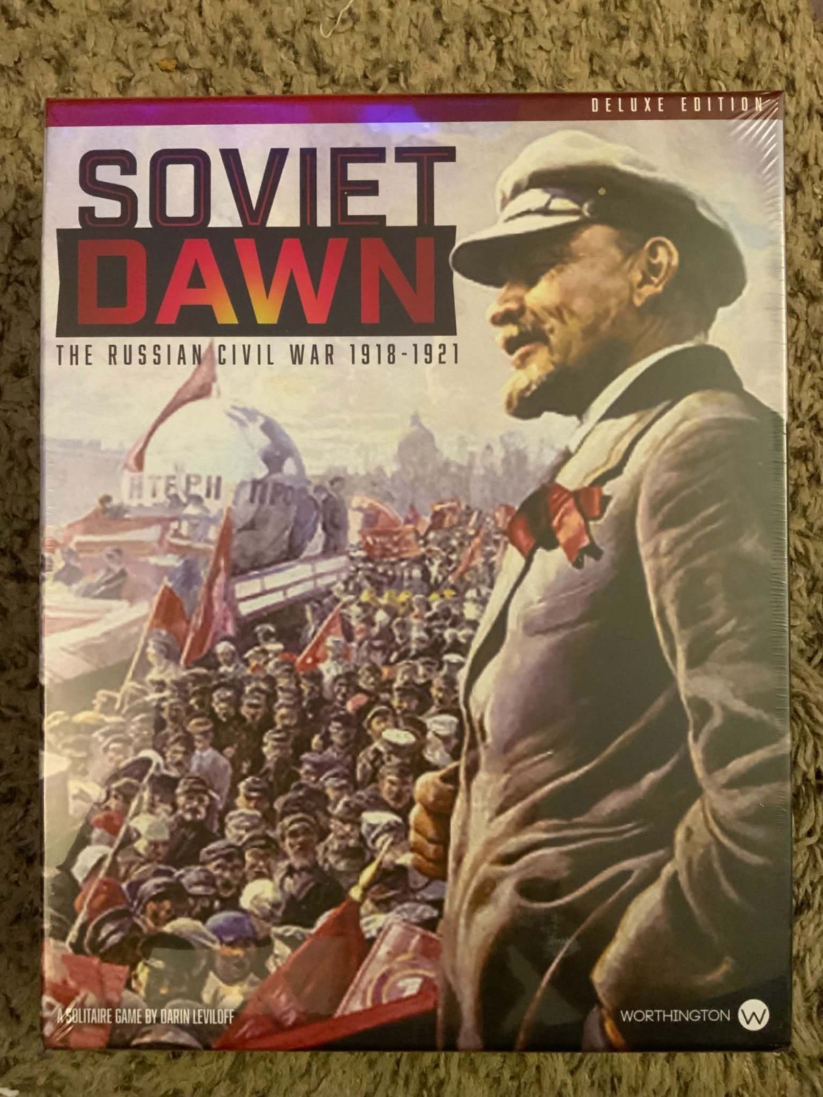Soviet Dawn – The Russian Civil War 1918-1921 Deluxe Edition Board Game New/NIS