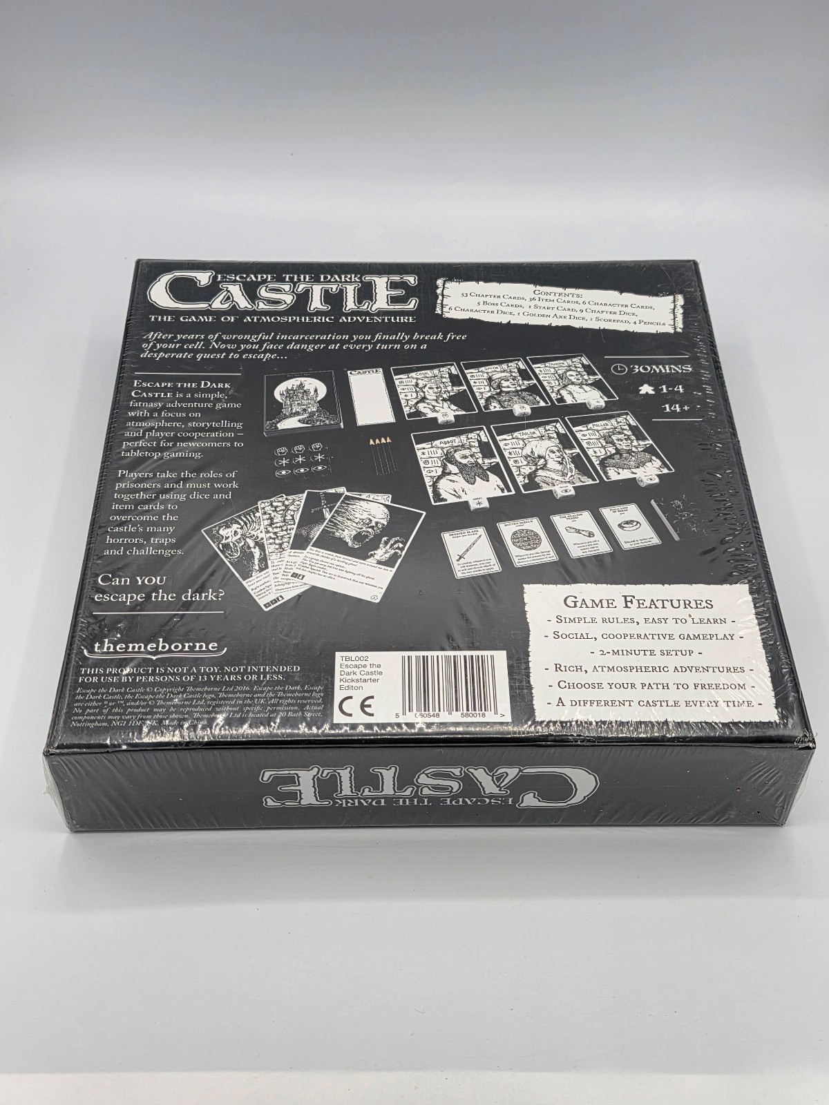 Themeborne Escape The Dark Castle Game Kickstarter Ed. TBL002