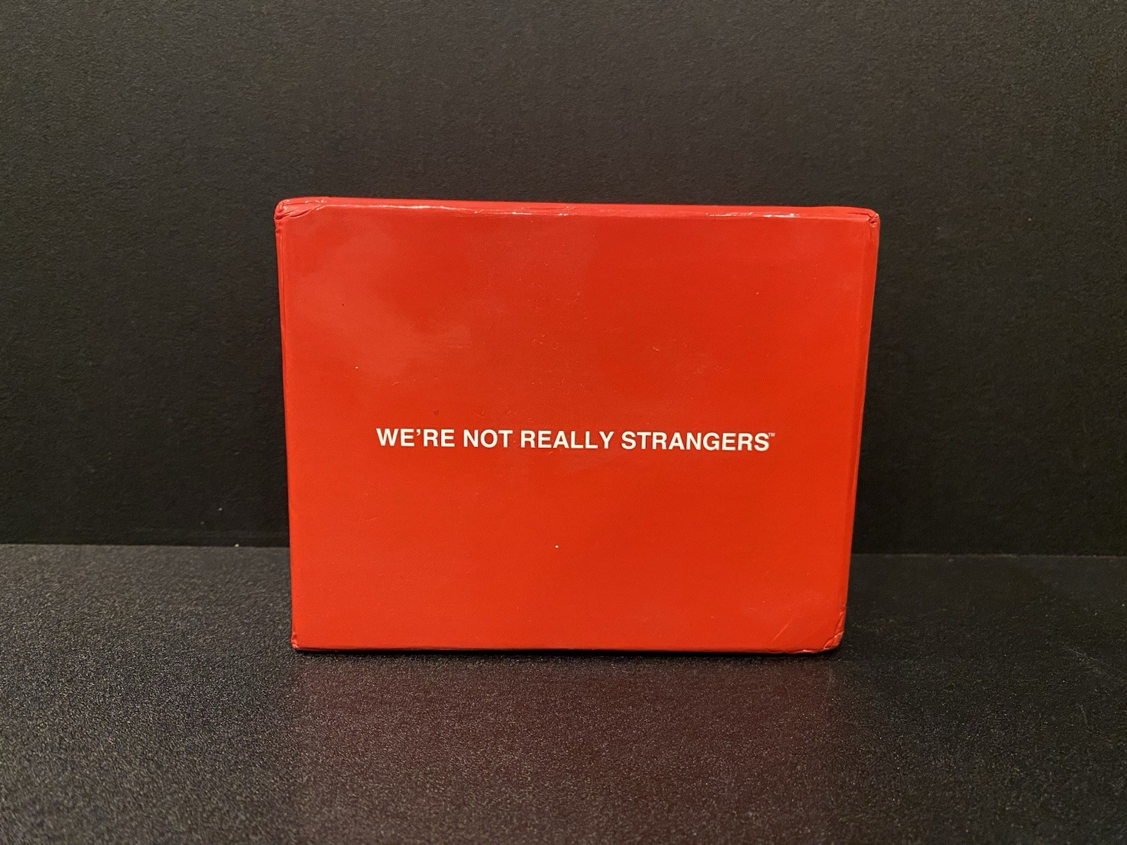 We’re Not Really Strangers Game of Meaningful Connections Open Box Cards Sealed