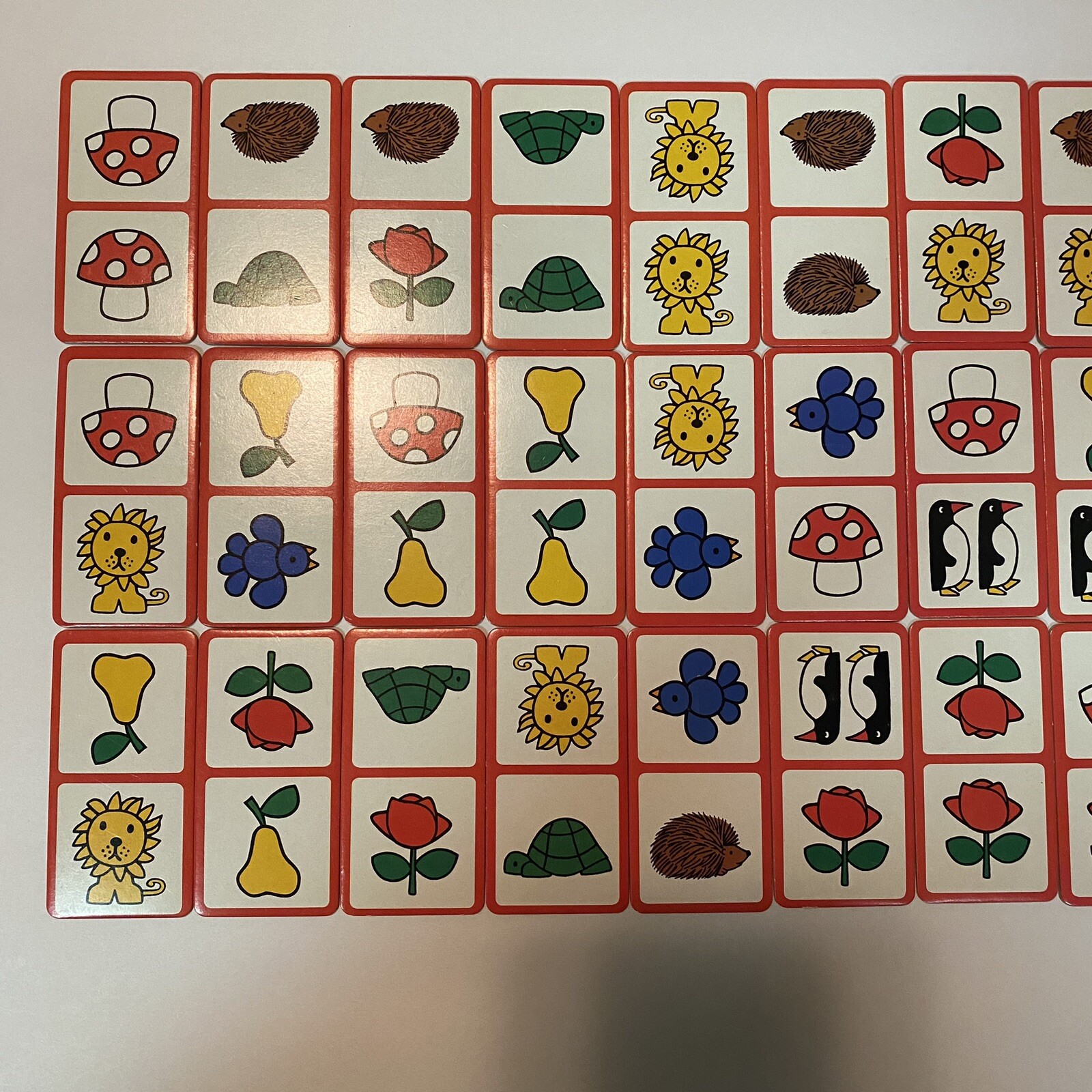 Ravensburger Vintage Picture Domino Game by Dick Bruna 1982 Age 4-8 Years Old