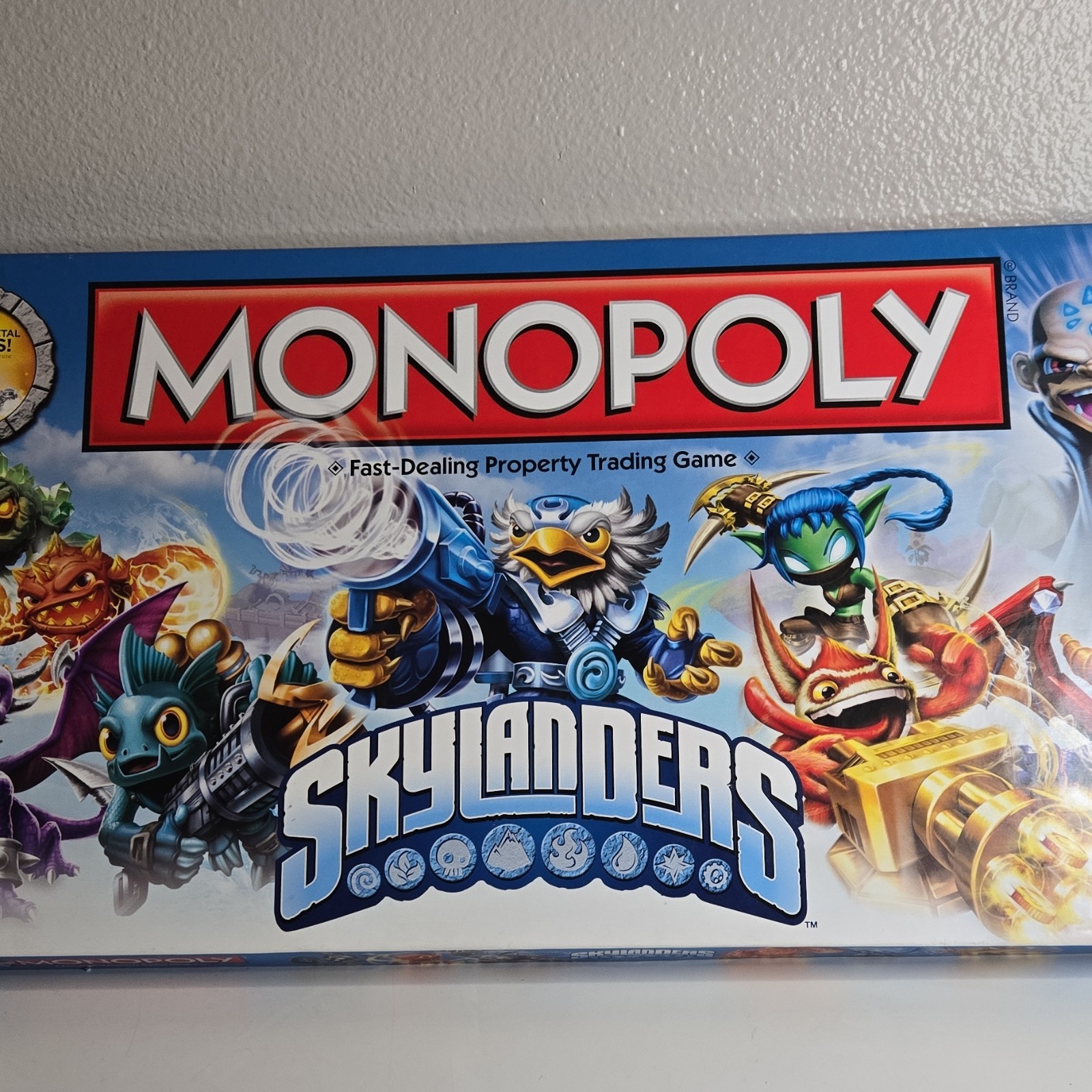 Skylanders Edition Monopoly Board Game Complete 2013