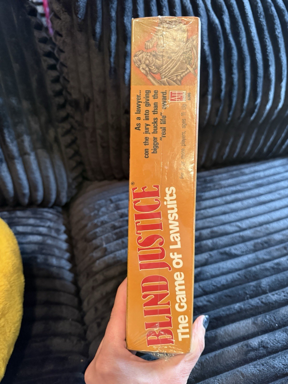1989 Blind Justice The Game of Lawsuits Avalon Hill Game Company