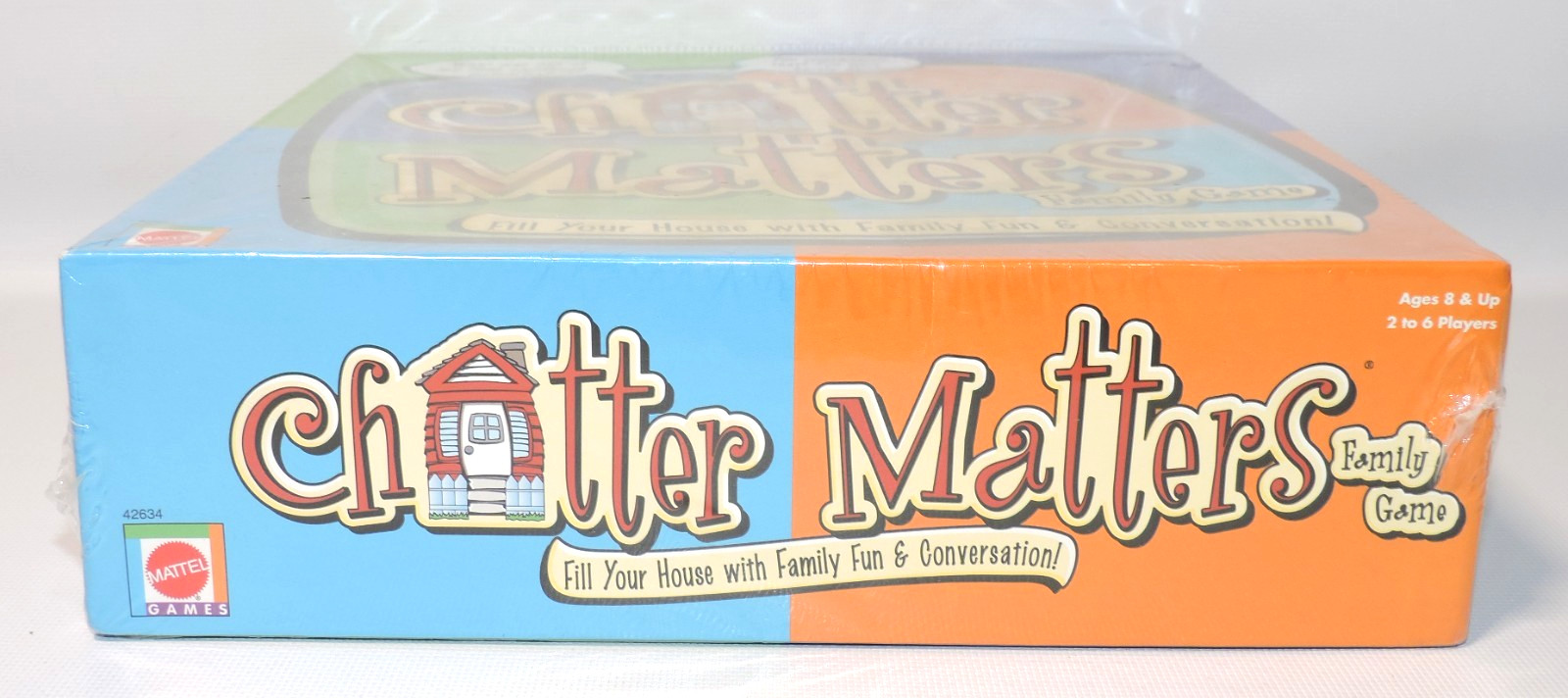 The Chatter Matters Family Fun Game, 2 to 6 Players, Ages 8 and Up, NEW, SEALED